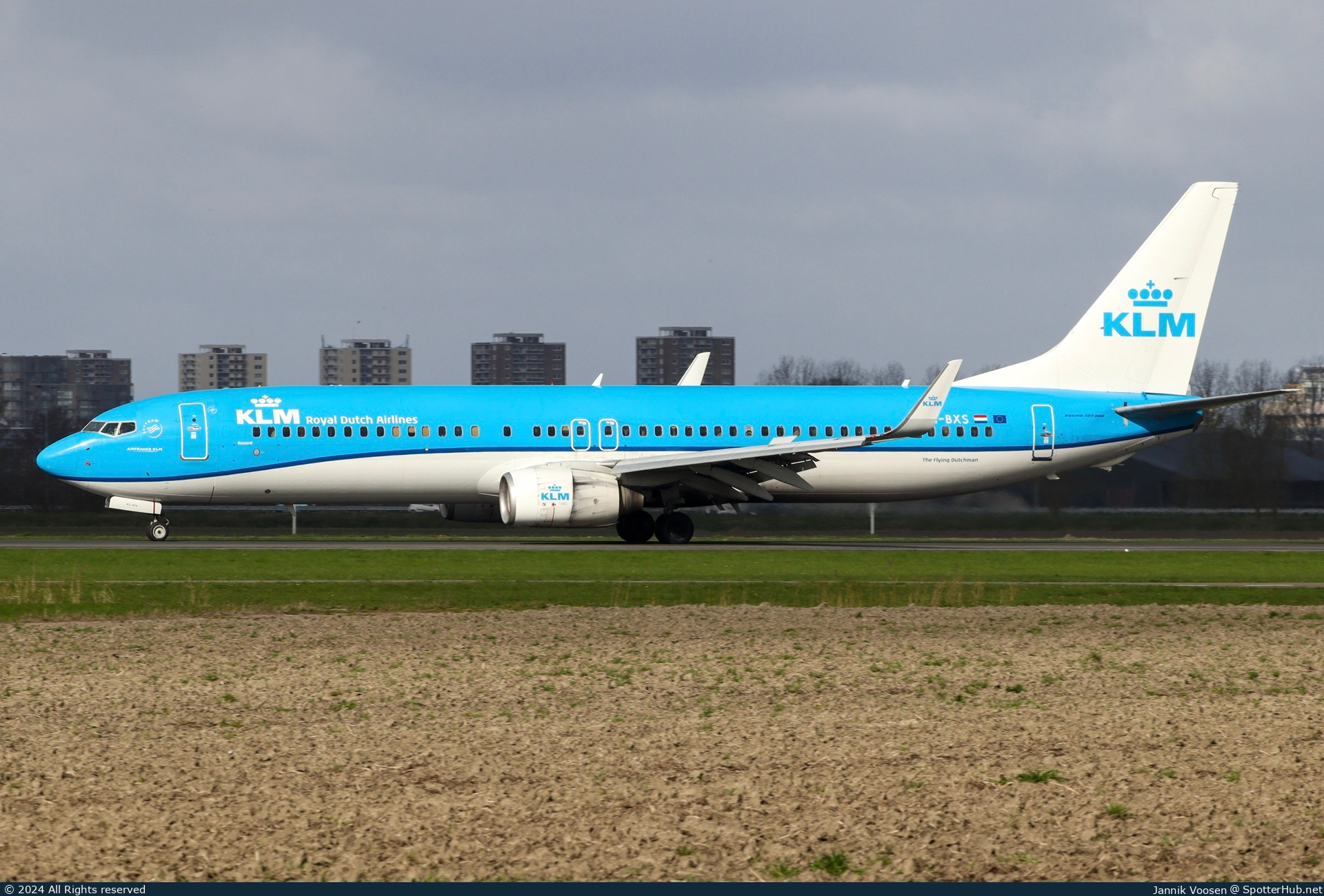 Photo of PH-BXS - Boeing 737-9K2 operated by KLM Royal Dutch Airlines