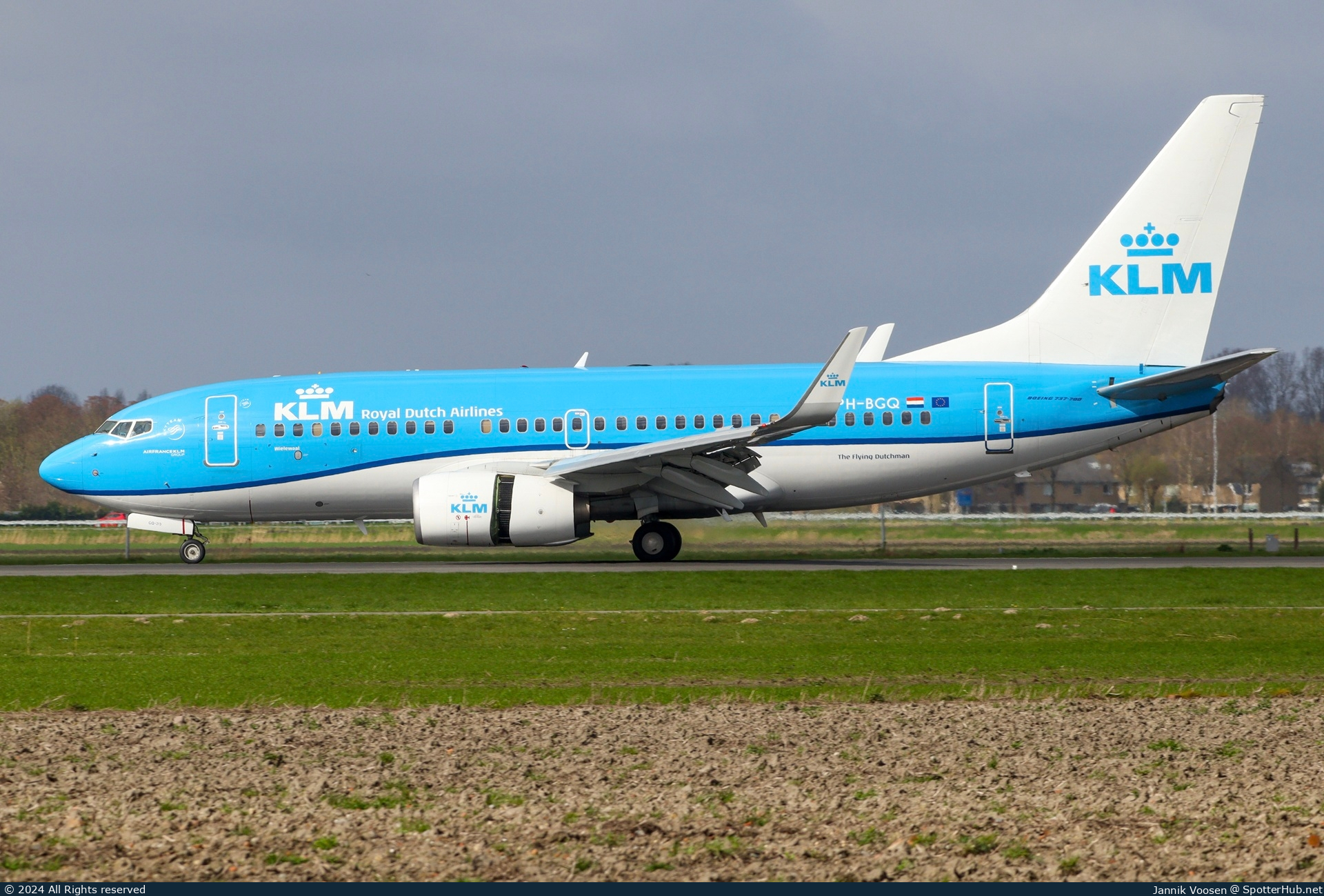 Photo of PH-BGQ - Boeing 737-7K2 operated by KLM Royal Dutch Airlines