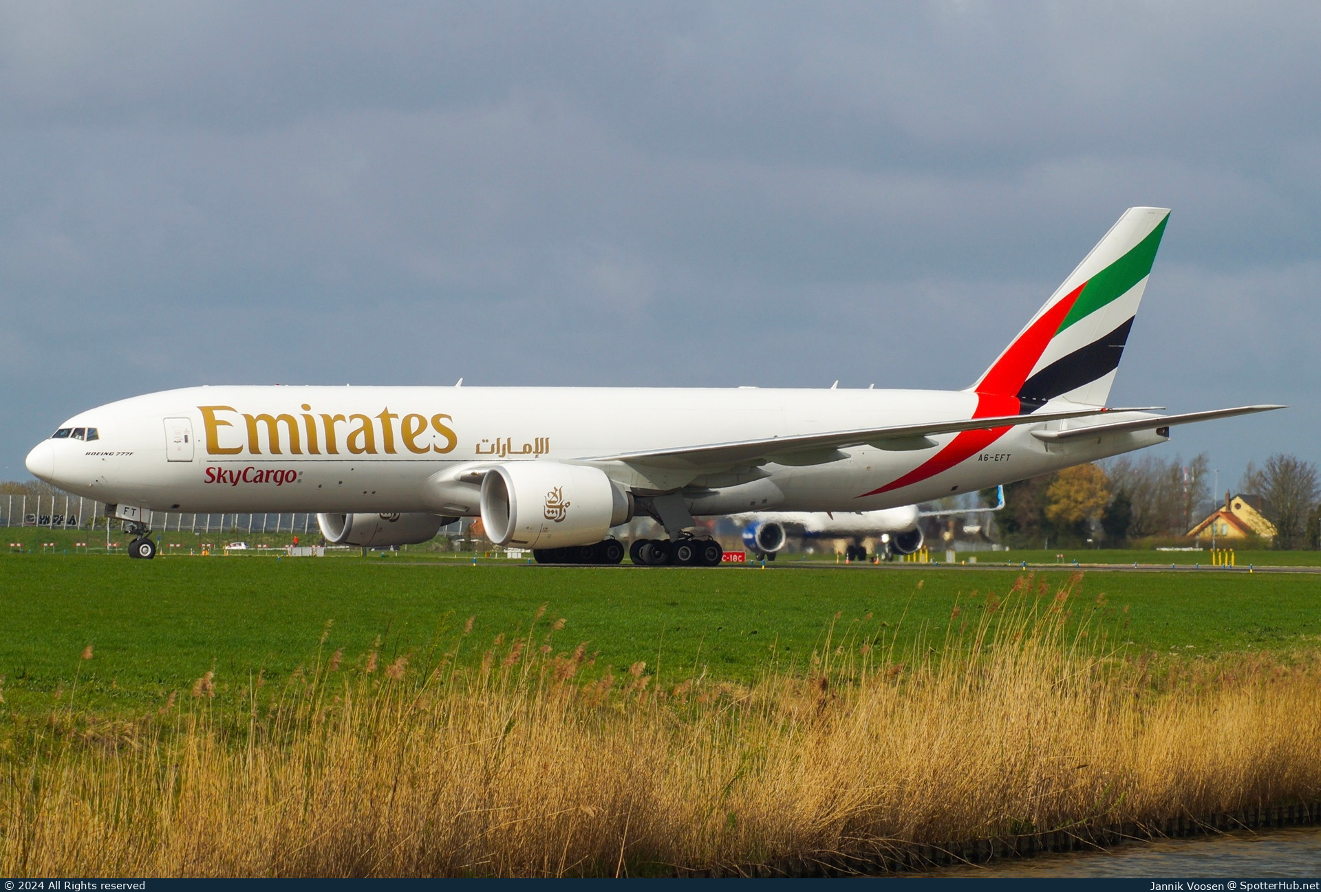 Photo of A6-EFT - Boeing 777-F operated by Emirates SkyCargo