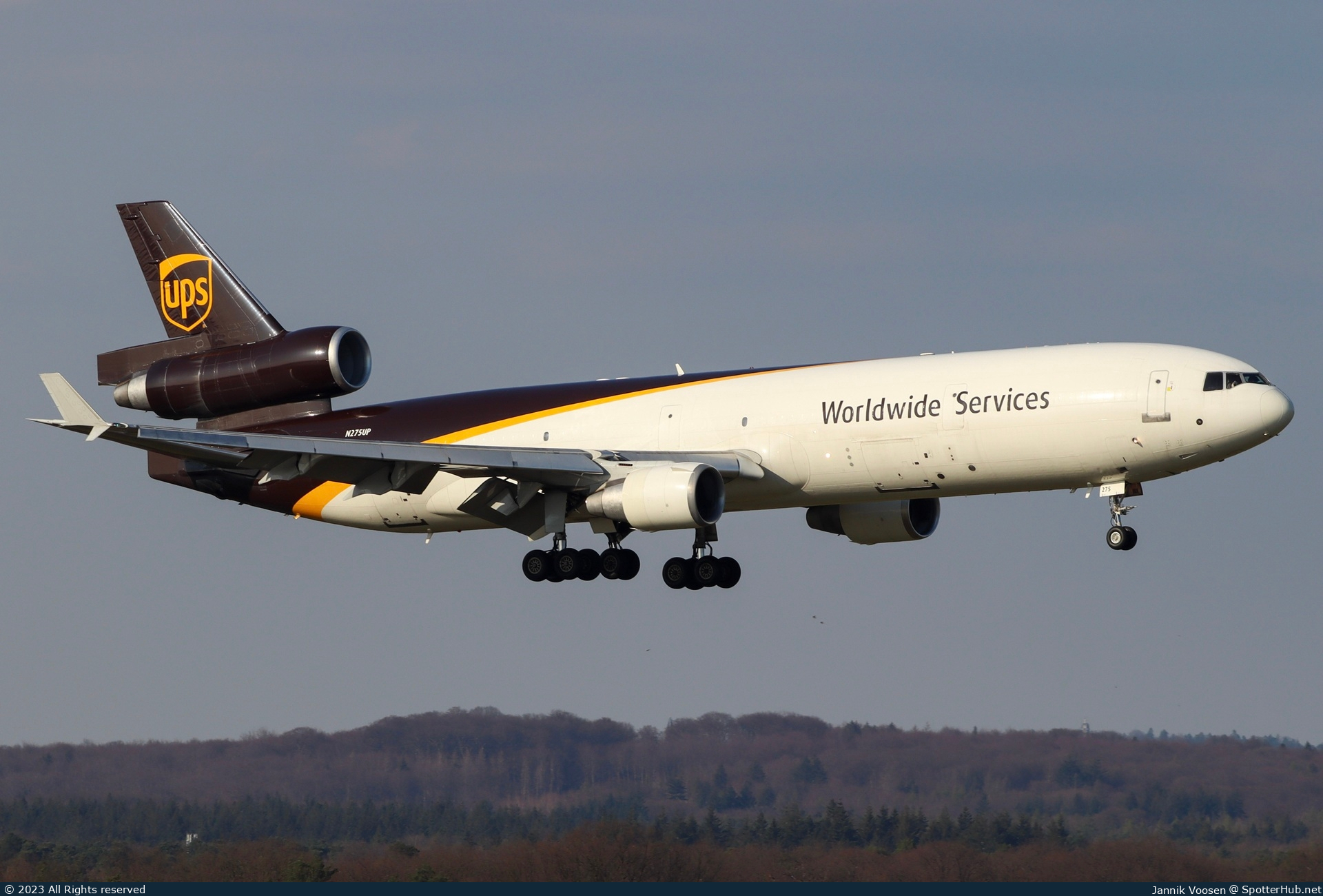 Photo of N275UP - McDonnell Douglas MD-11(F) operated by UPS United Parcel Service