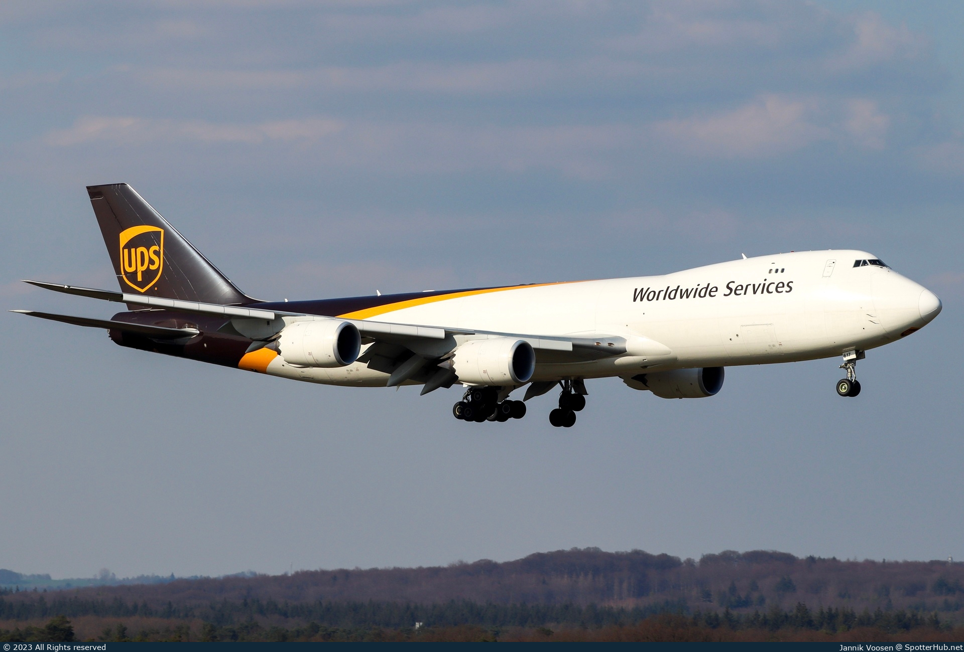 Photo of N617UP - Boeing 747-8F operated by UPS United Parcel Service