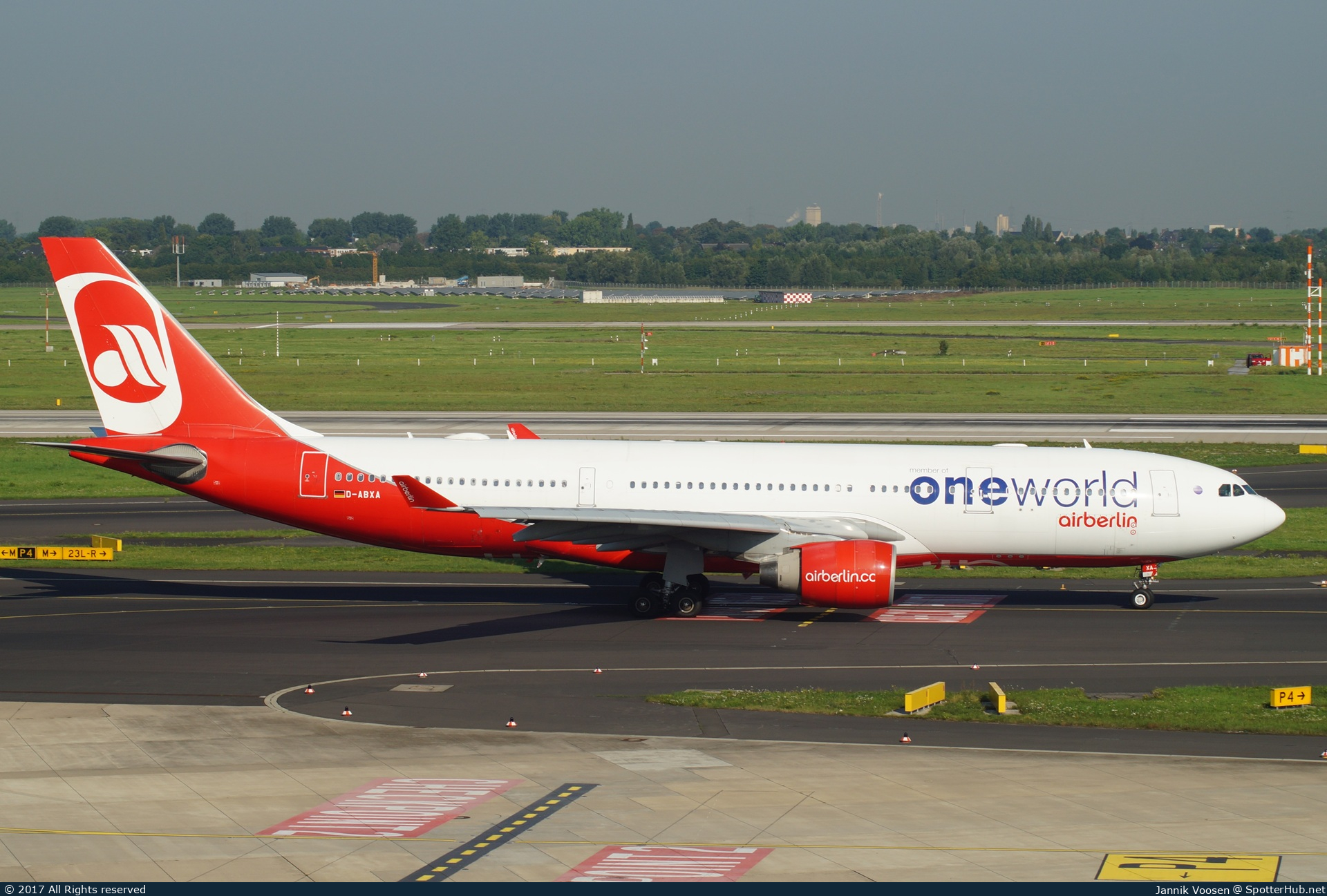 Photo of D-ABXA - Airbus A330-223 operated by Air Berlin