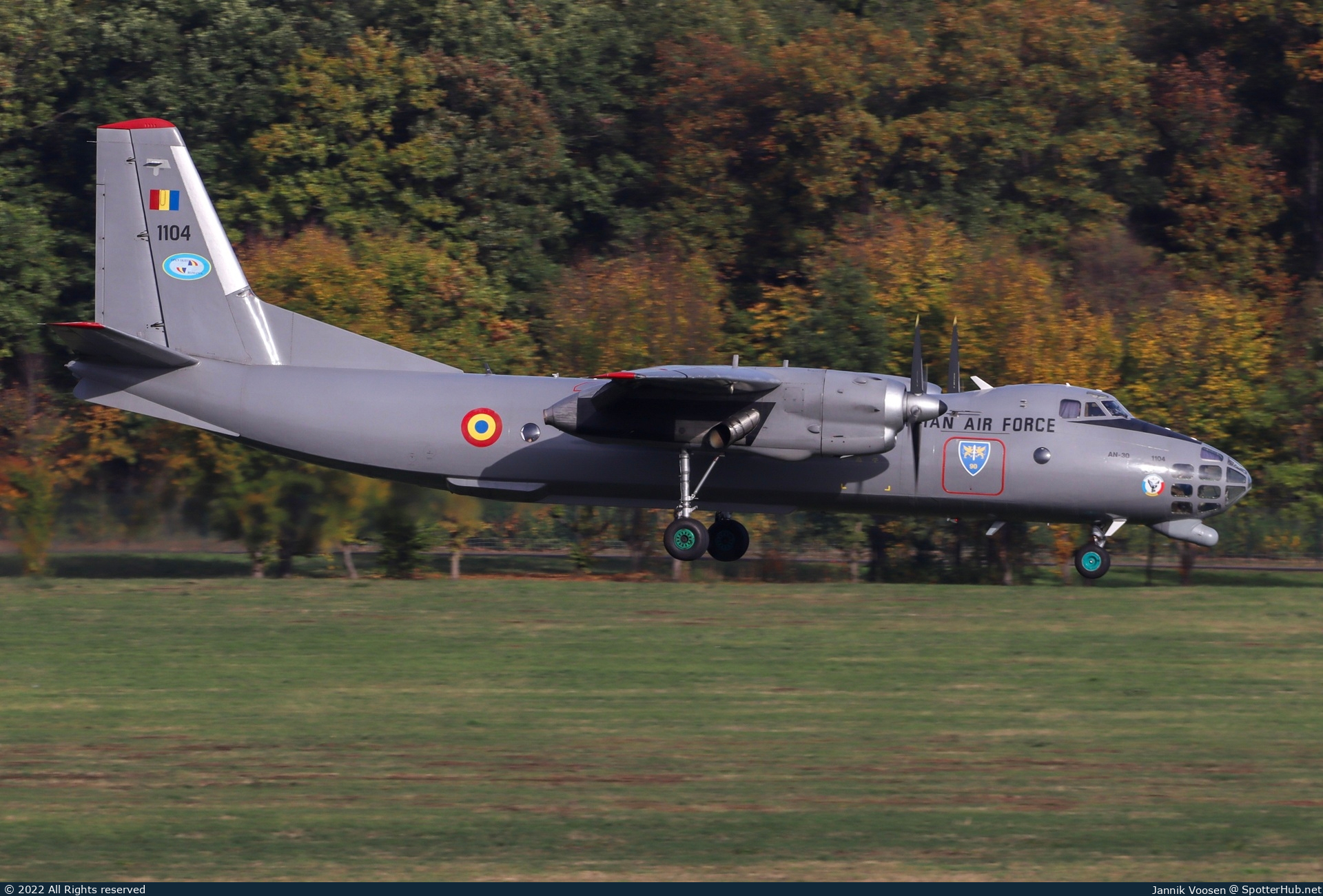 Photo of 1104 - Antonov An-30 operated by Romanian Air Force