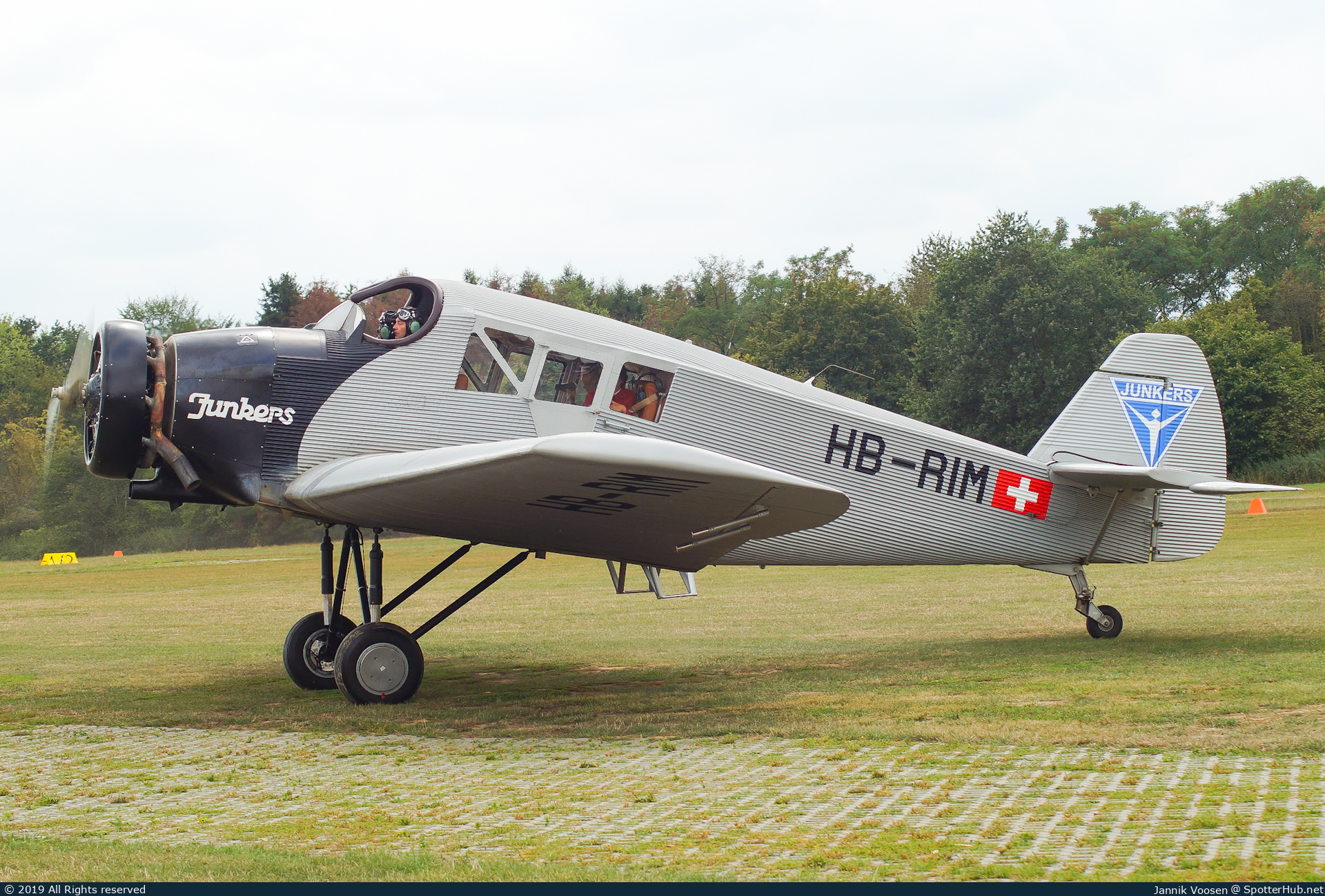 Photo of HB-RIM - Junkers F 13 operated by Verein Junkers Luftverkehr