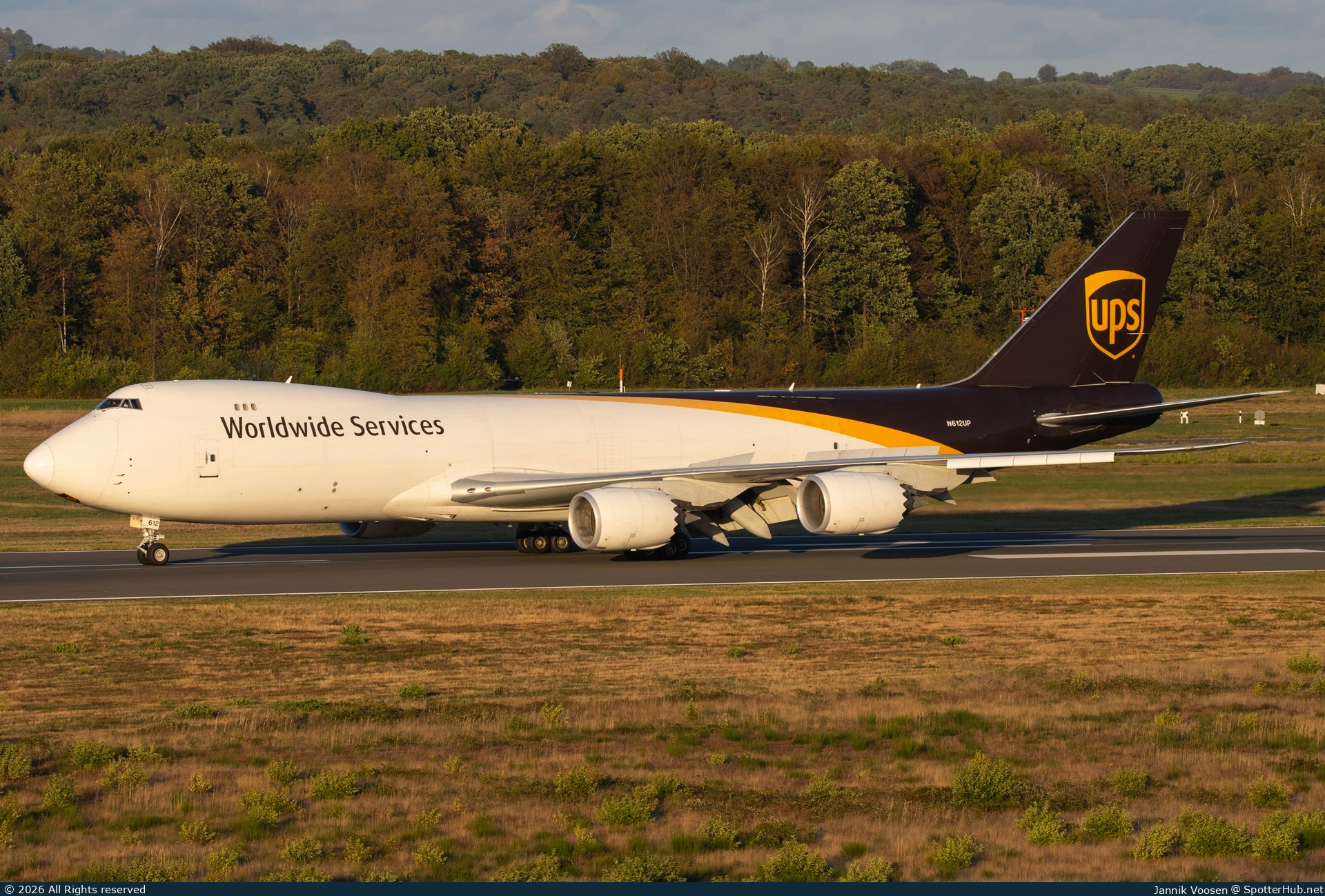 Photo of N612UP - Boeing 747-8F operated by UPS United Parcel Service
