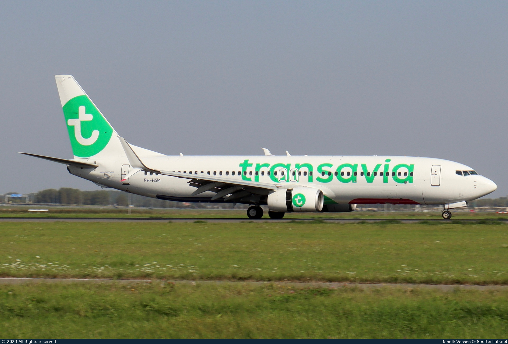 Photo of PH-HSM - Boeing 737-8K2 operated by Transavia