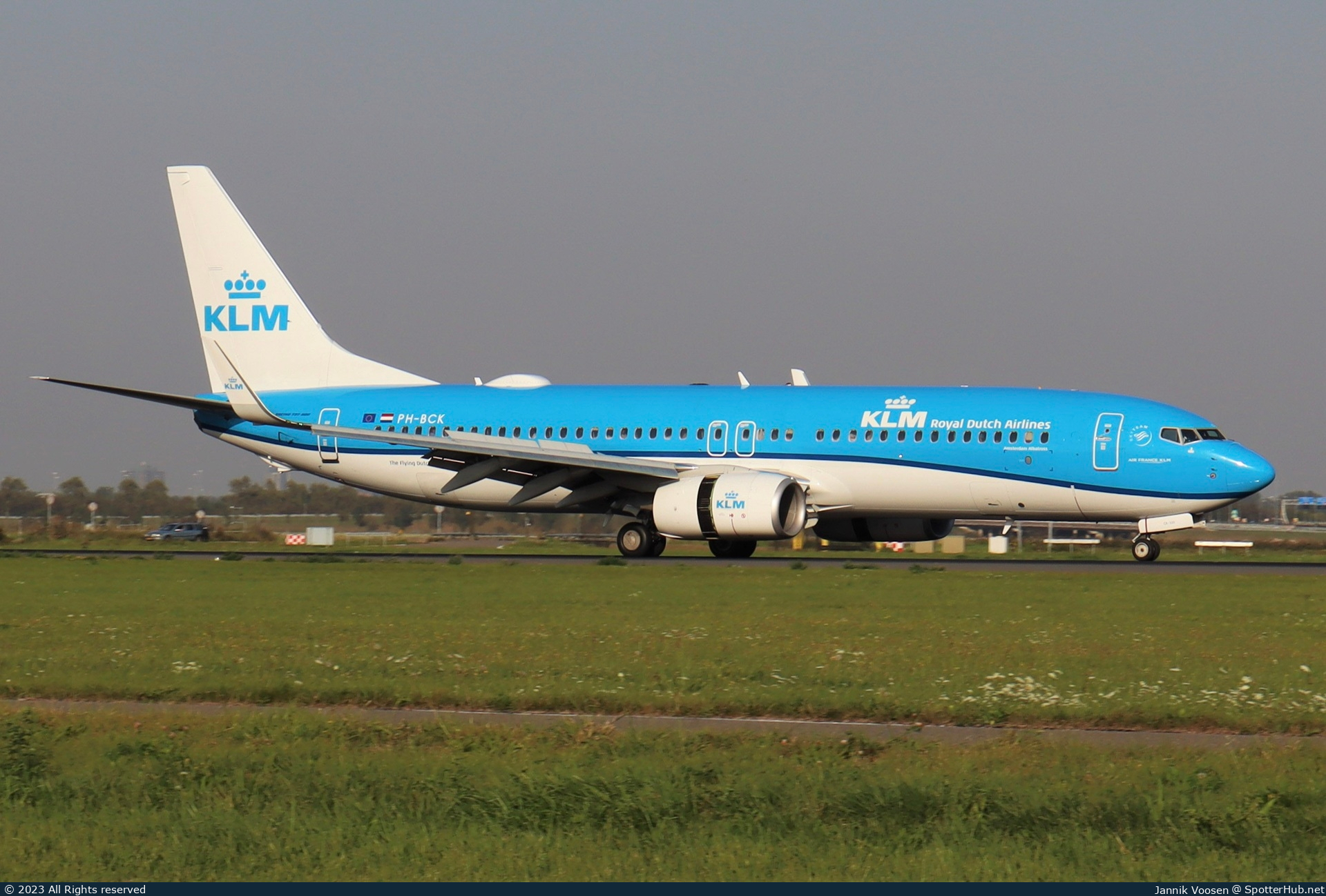 Photo of PH-BCK - Boeing 737-8K2 operated by KLM Royal Dutch Airlines