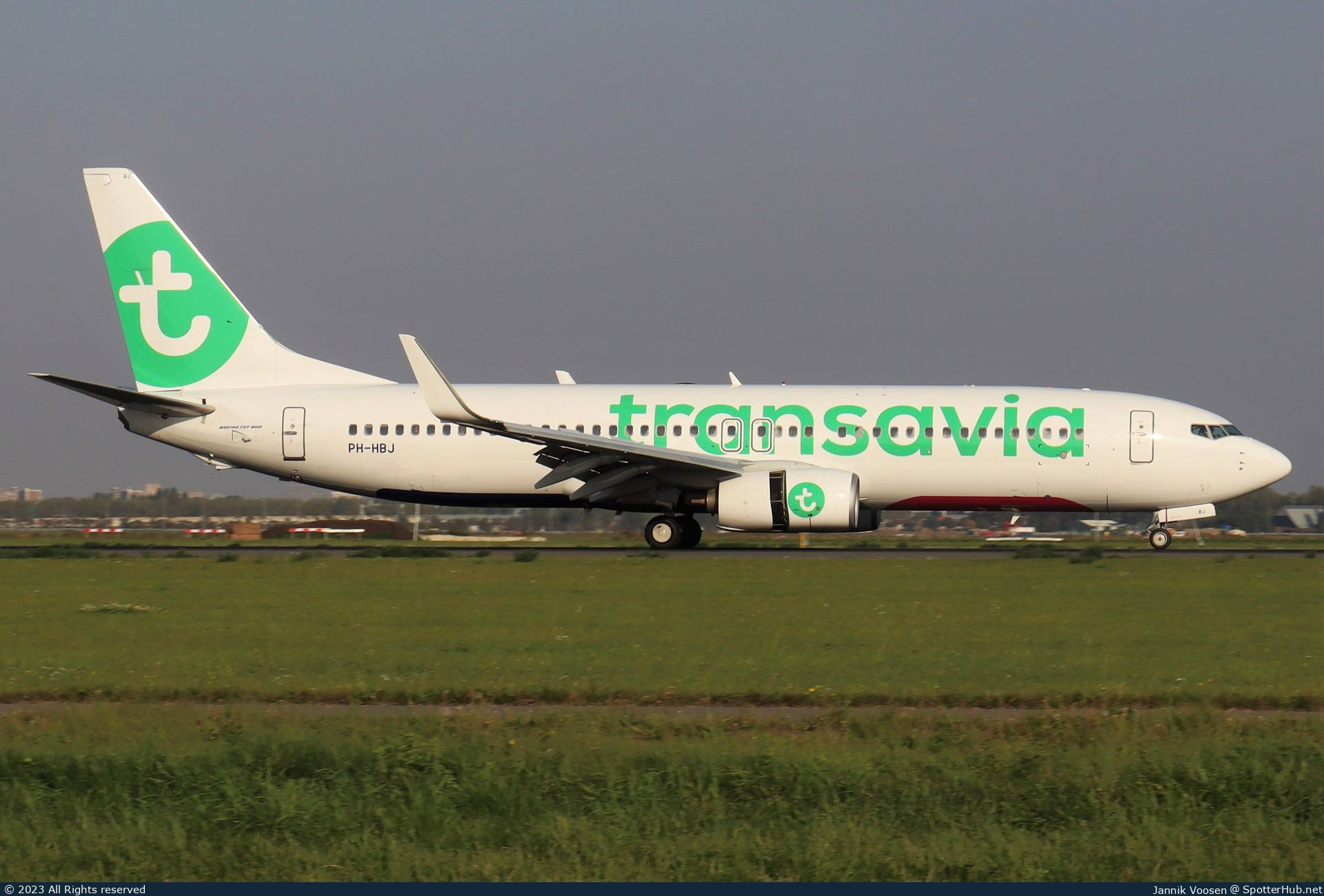 Photo of PH-HBJ - Boeing 737-82R operated by Transavia