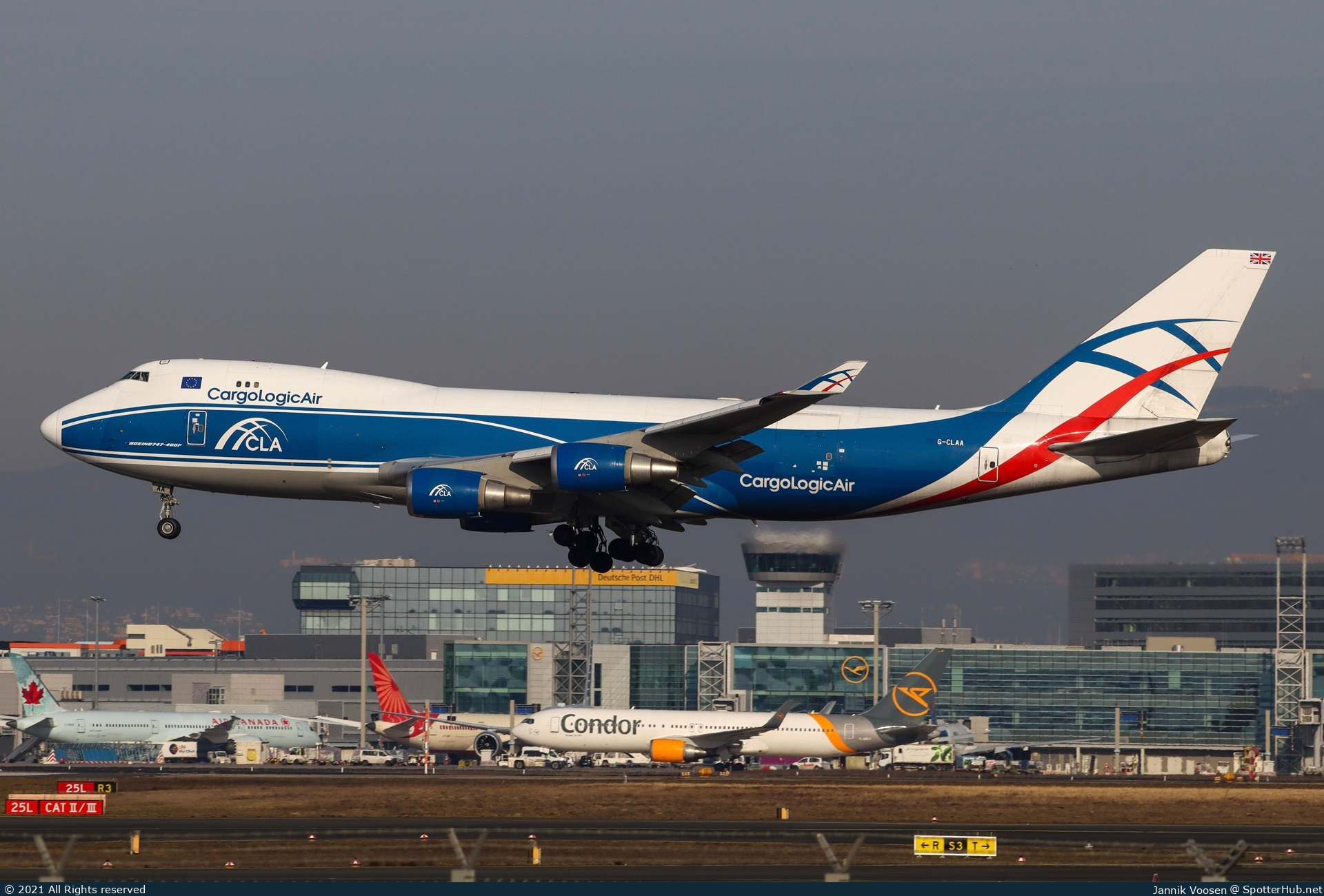 Photo of G-CLAA - Boeing 747-446F operated by CargoLogicAir
