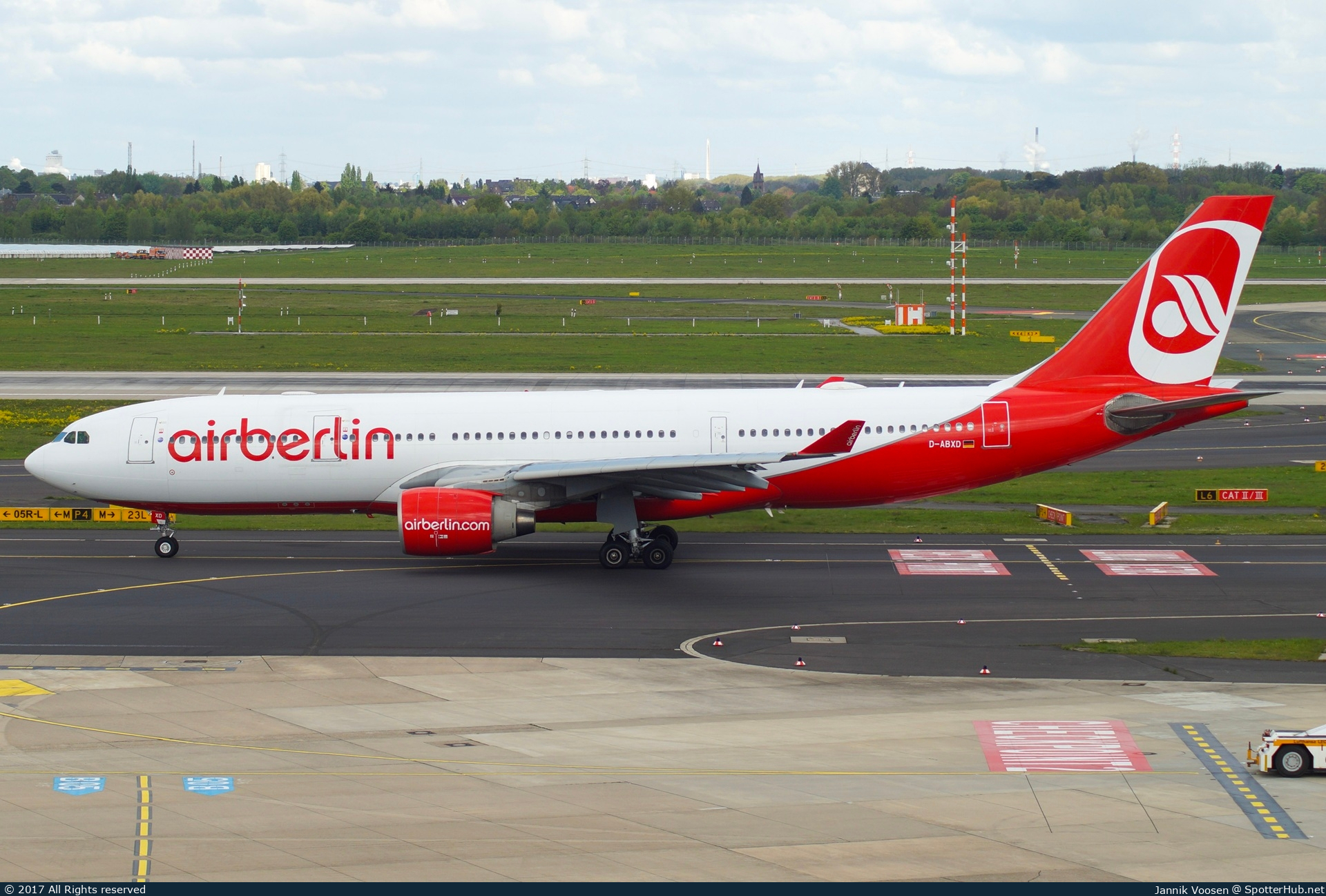 Photo of D-ABXD - Airbus A330-223 operated by Air Berlin
