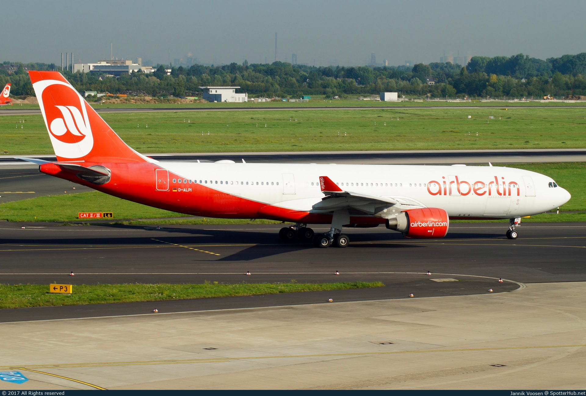 Photo of D-ALPI - Airbus A330-223 operated by Air Berlin