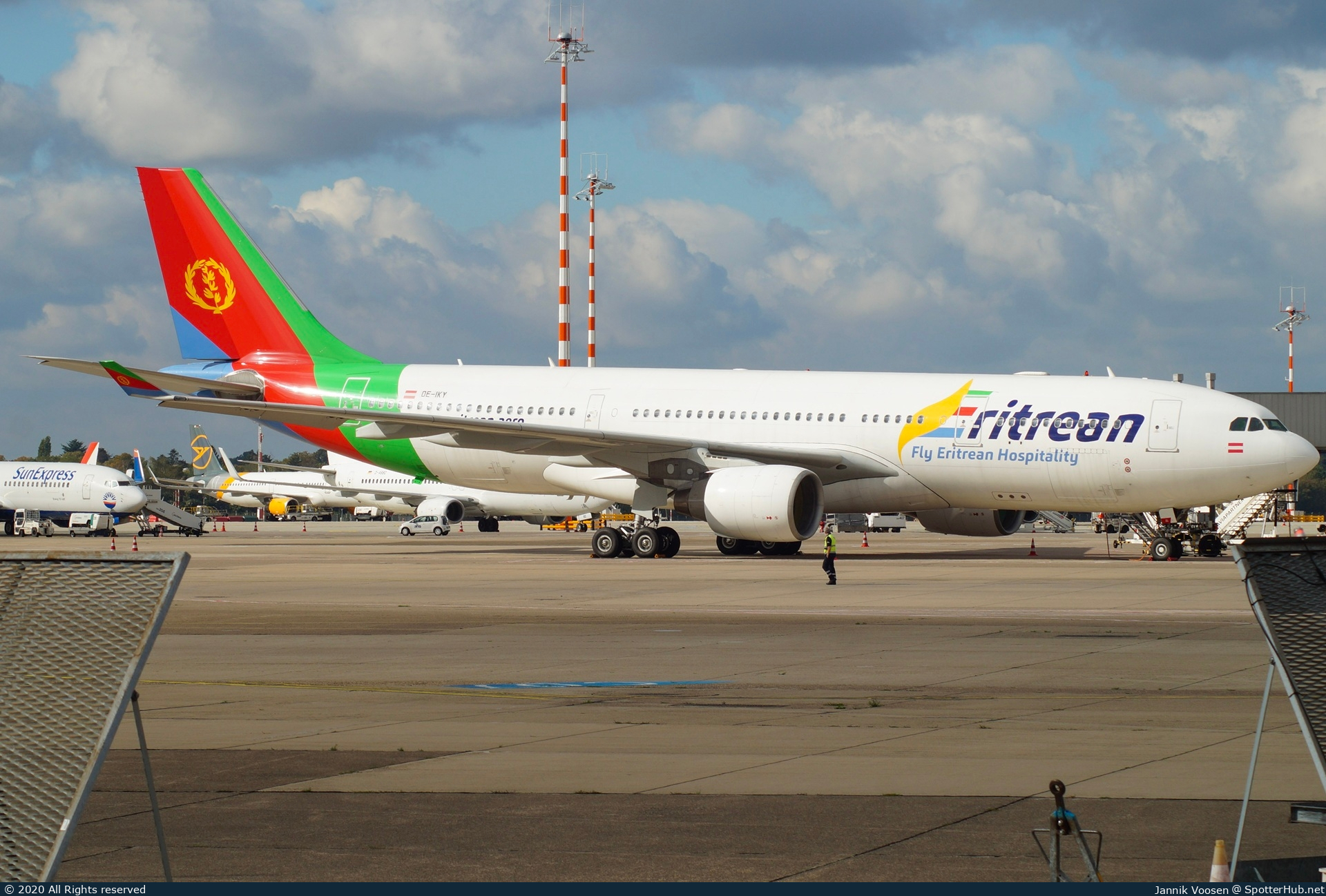 Photo of OE-IKY - Airbus A330-223 operated by Eritrean Airlines