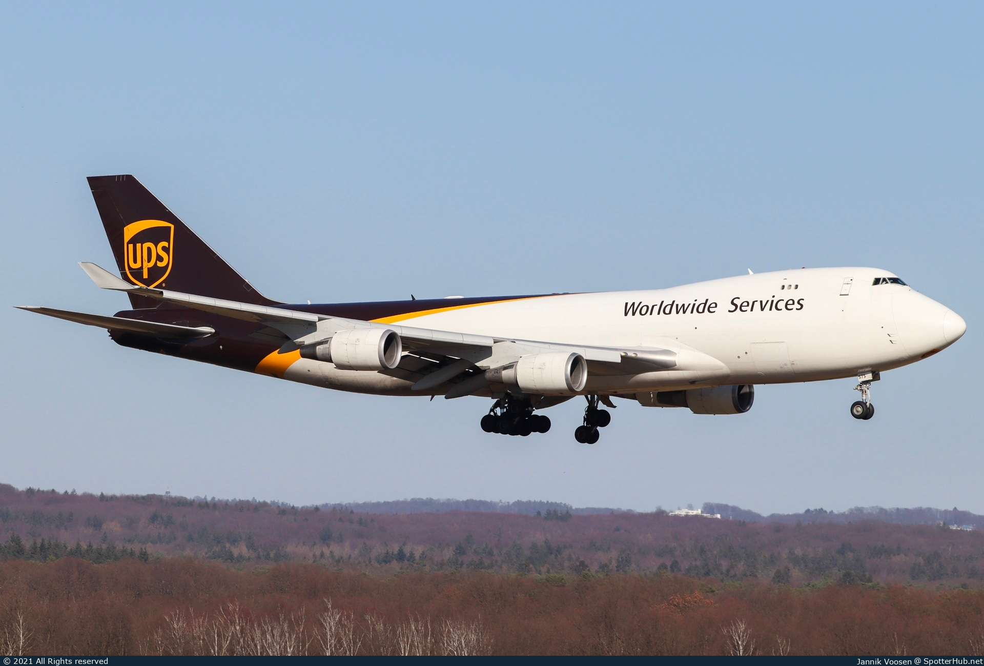 Photo of N575UP - Boeing 747-44AF operated by UPS United Parcel Service