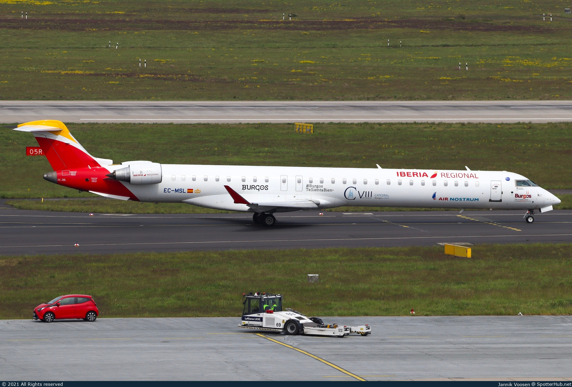 Photo of EC-MSL - Bombardier CRJ-1000 operated by Iberia Regional (opb Air Nostrum)