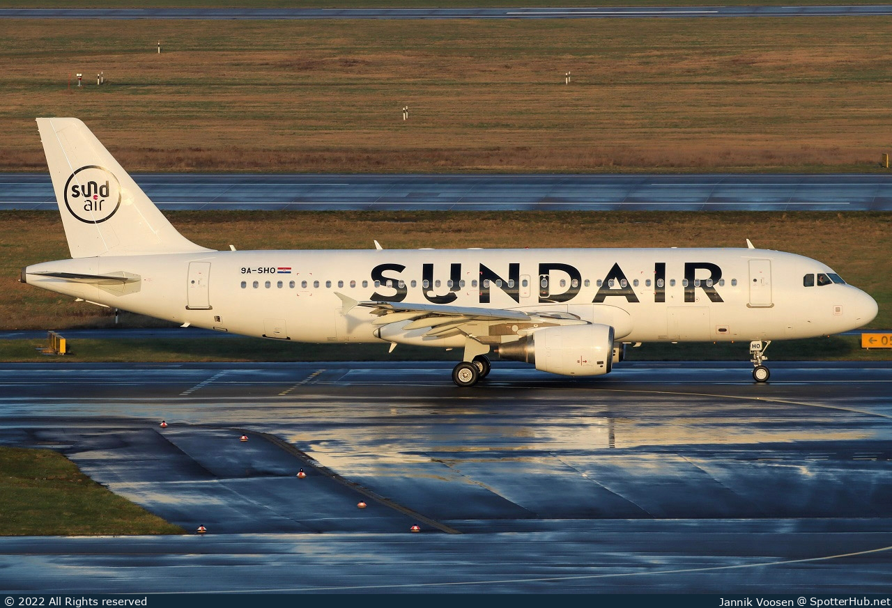 Photo of 9A-SHO - Airbus A320-214 operated by Fly Air41 Airways