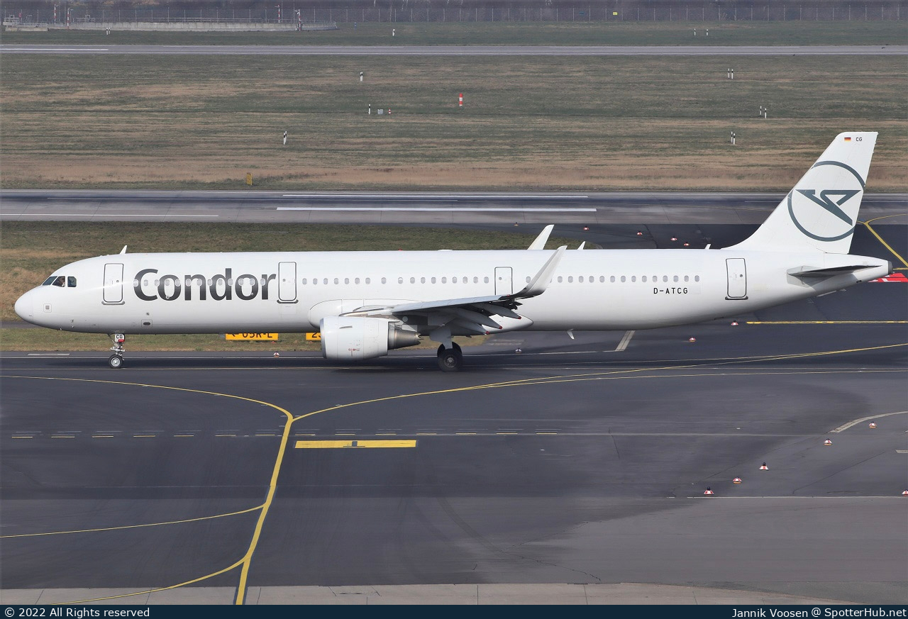 Photo of D-ATCG - Airbus A321-211 operated by Condor