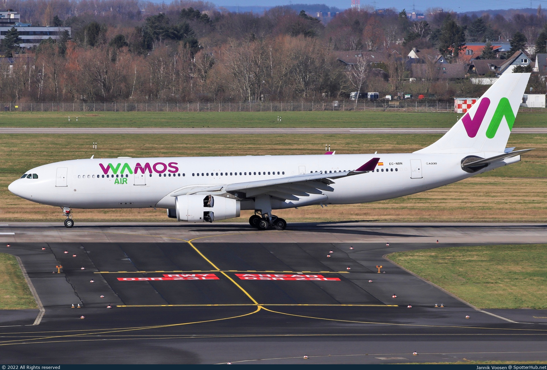 Photo of EC-NBN - Airbus A330-243 operated by Wamos Air
