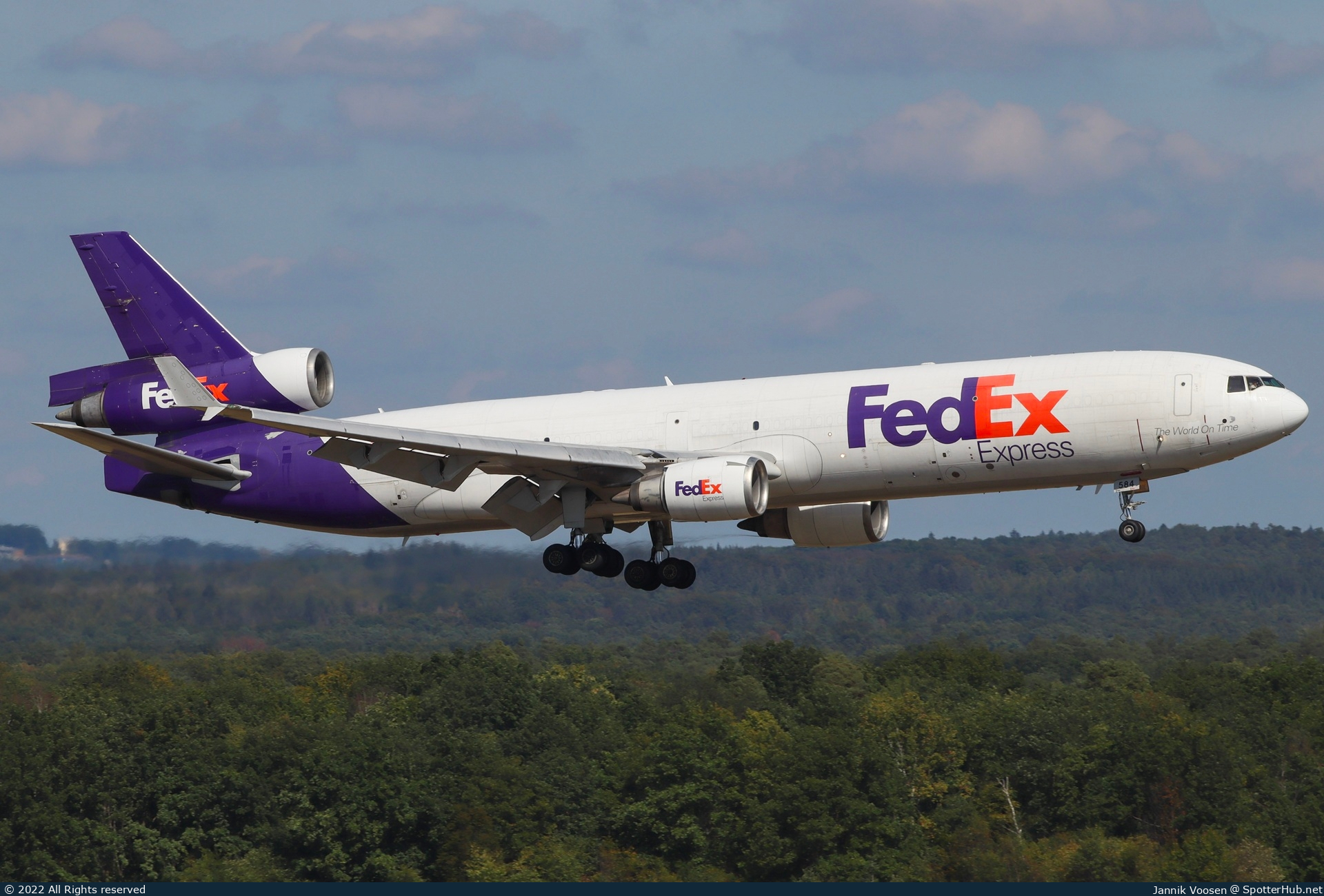 Photo of N584FE - McDonnell Douglas MD-11(F) operated by FedEx