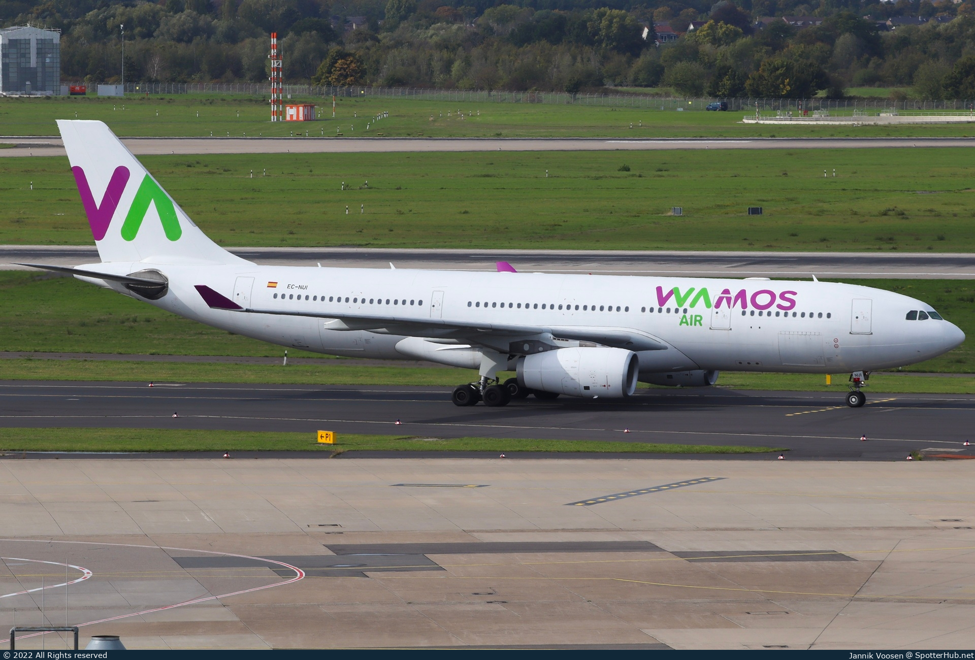 Photo of EC-NUI - Airbus A330-243 operated by Wamos Air