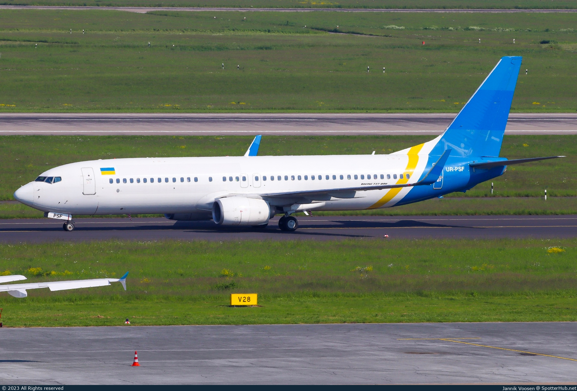 Photo of UR-PSF - Boeing 737-84R operated by FlyOne (opb Windrose Airlines)