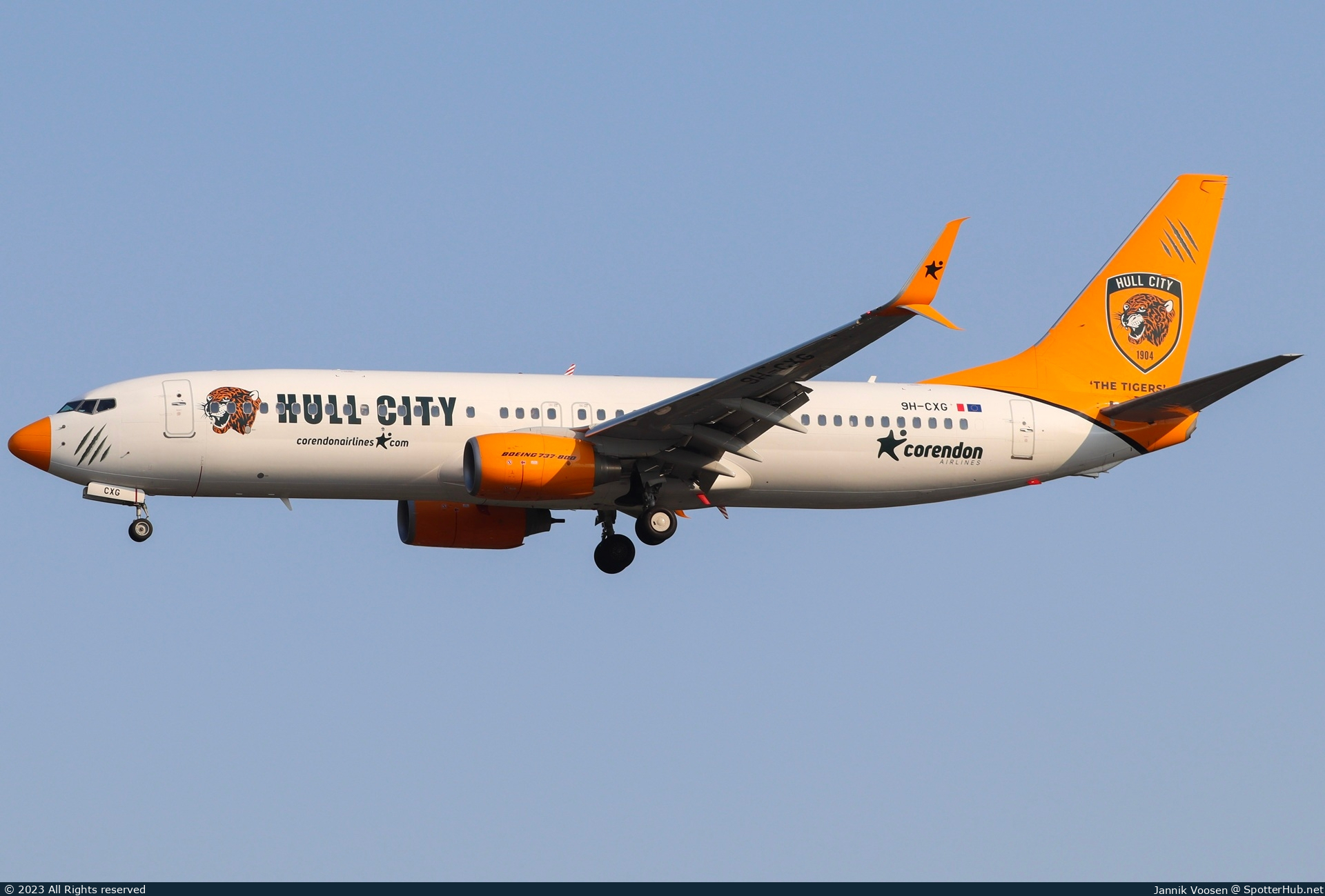 Photo of 9H-CXG - Boeing 737-8K5 operated by Corendon Airlines Europe