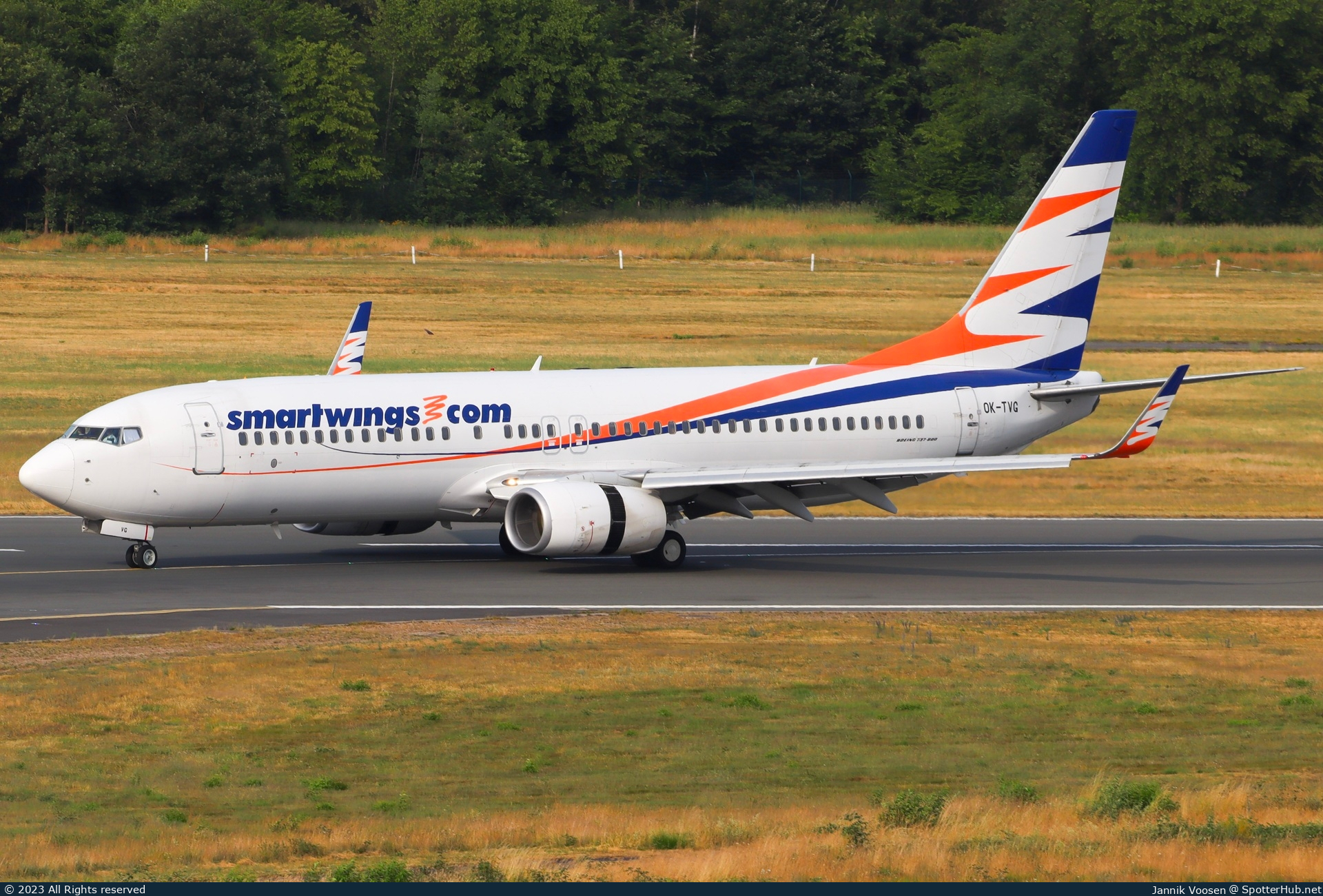 Photo of OK-TVG - Boeing 737-8Q8 operated by SmartWings