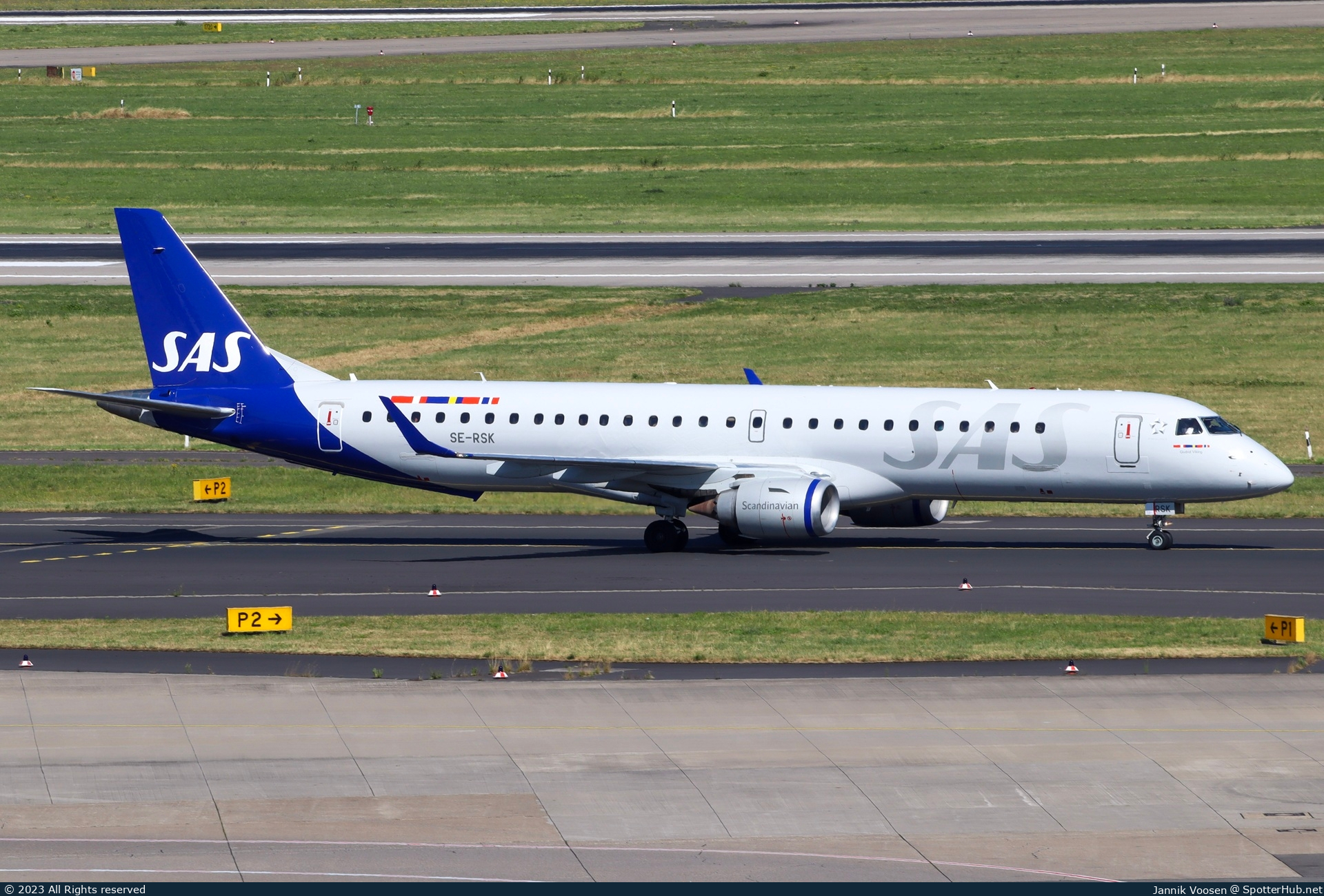 Photo of SE-RSK - Embraer ERJ-195LR operated by SAS Link