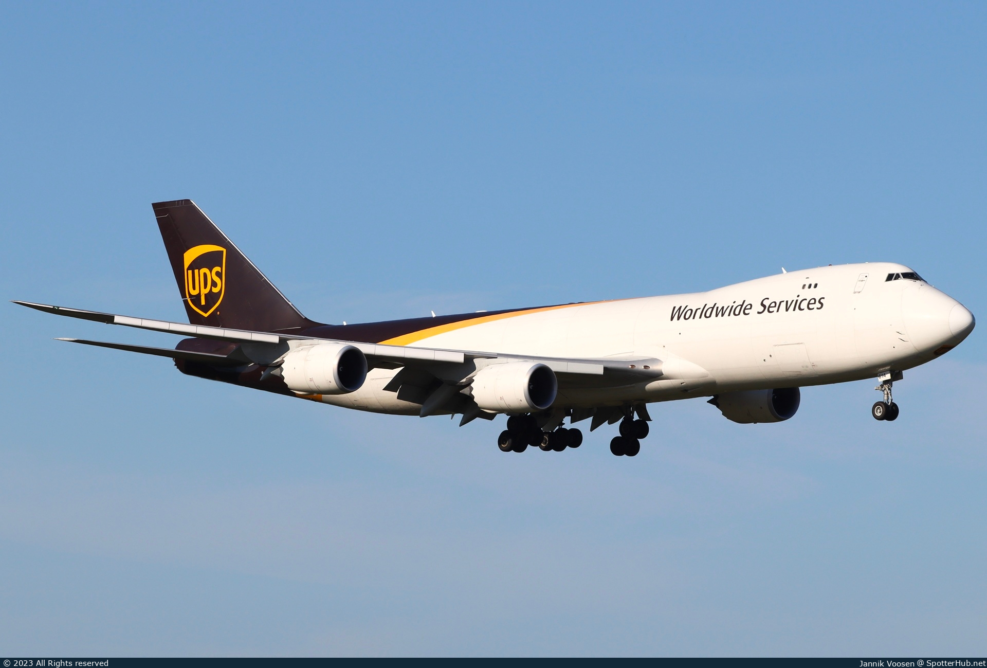 Photo of N614UP - Boeing 747-8F operated by UPS United Parcel Service