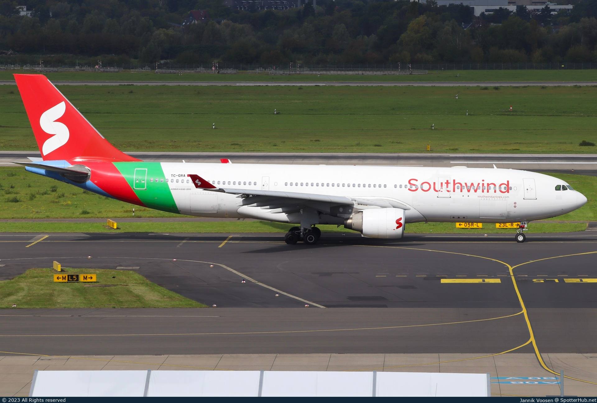 Photo of TC-GRA - Airbus A330-223 operated by Southwind Airlines