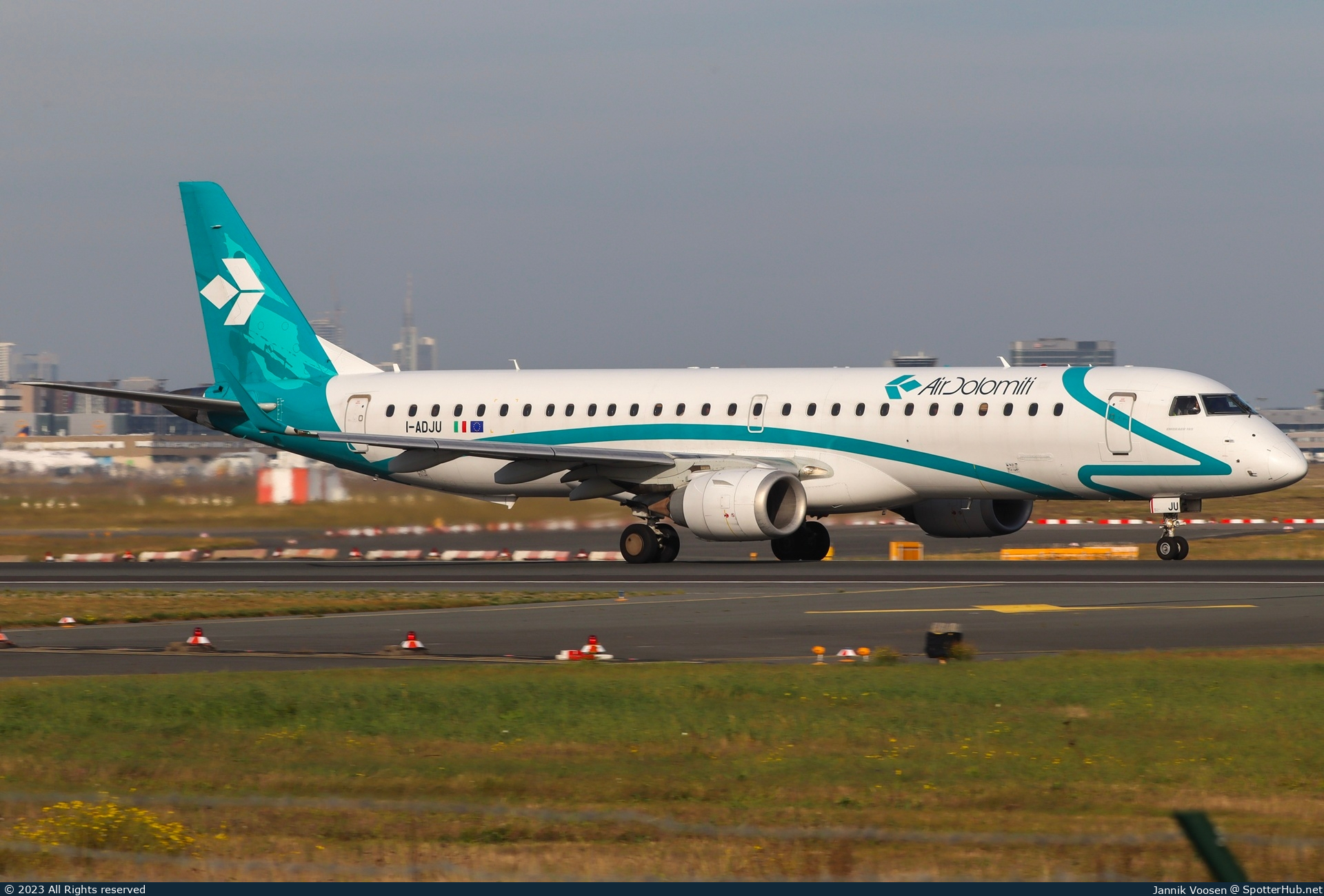 Photo of I-ADJU - Embraer ERJ-195LR operated by Air Dolomiti