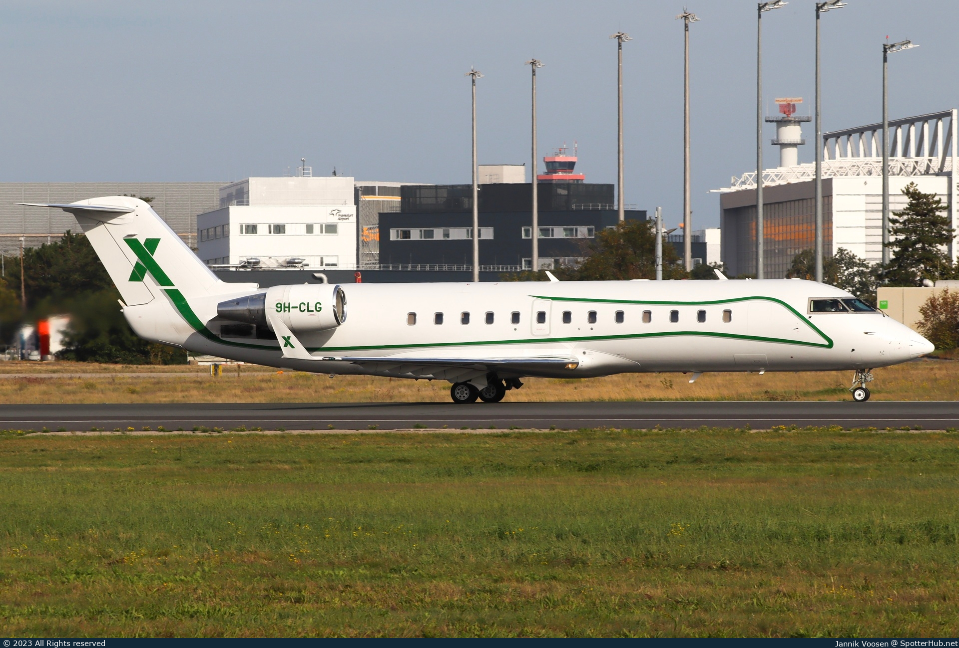 Photo of 9H-CLG - Bombardier Challenger 850 operated by AirX Charter