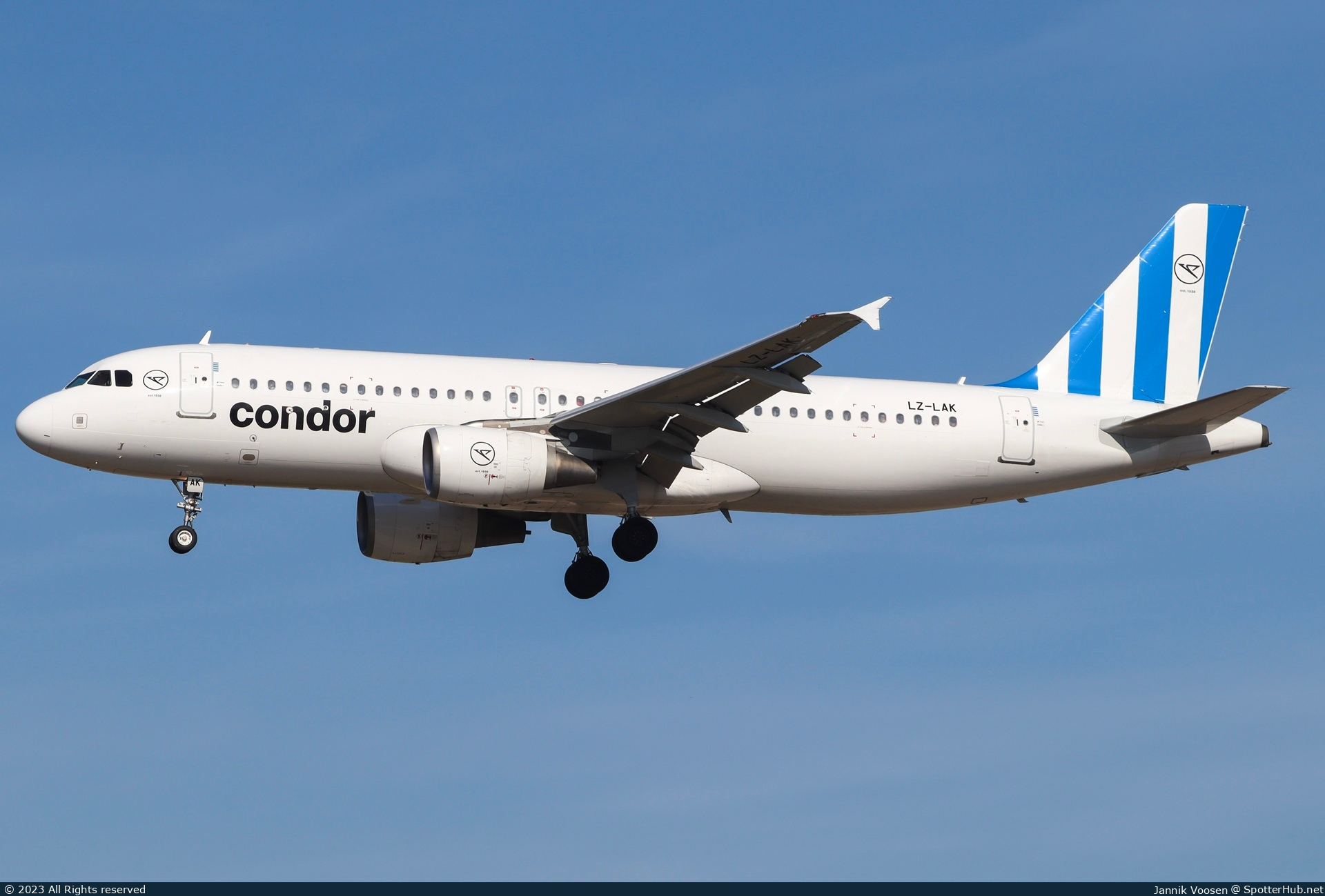 Photo of LZ-LAK - Airbus A320-214 operated by Condor (opb European Air Charter)