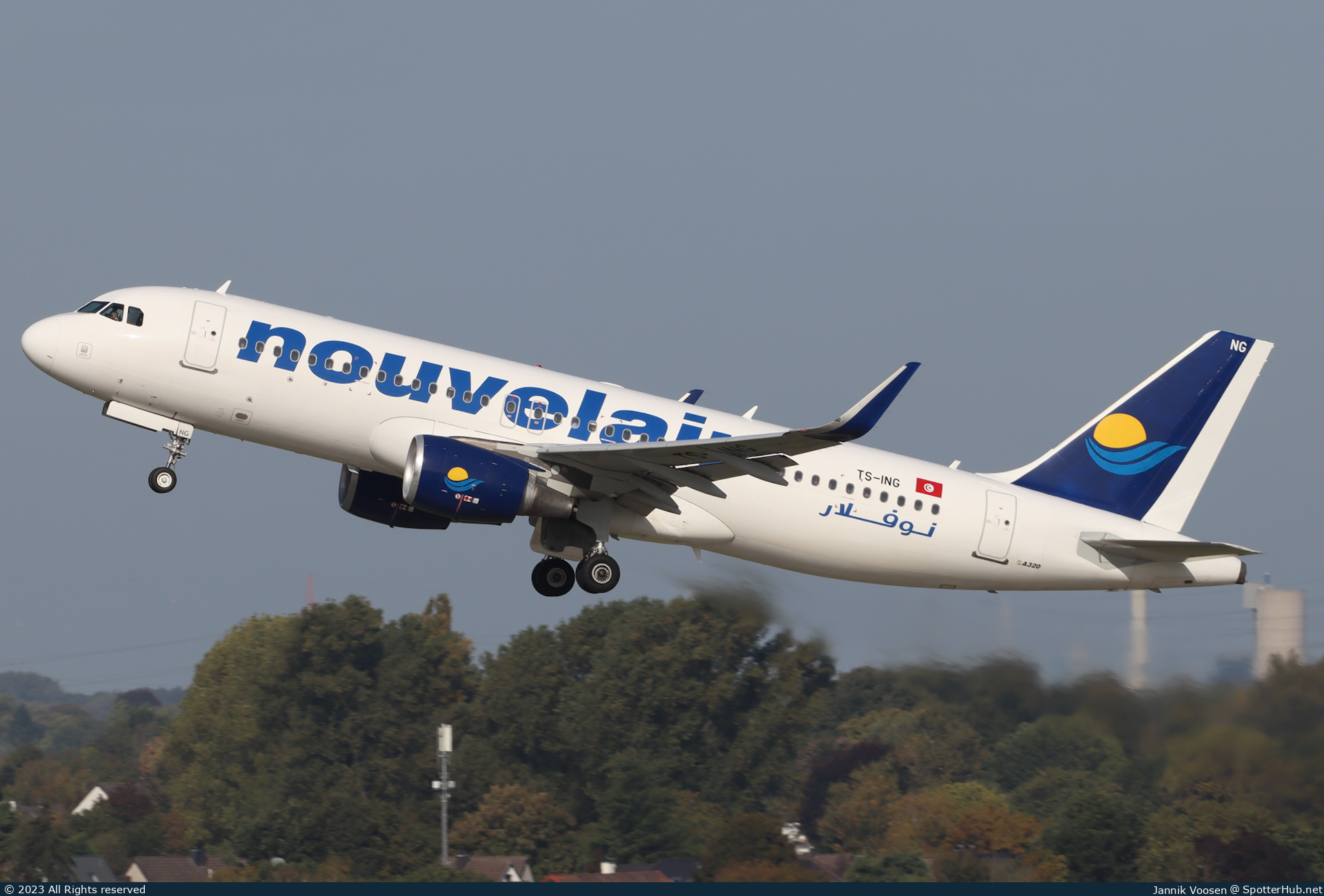 Photo of TS-ING - Airbus A320-214 operated by Nouvelair