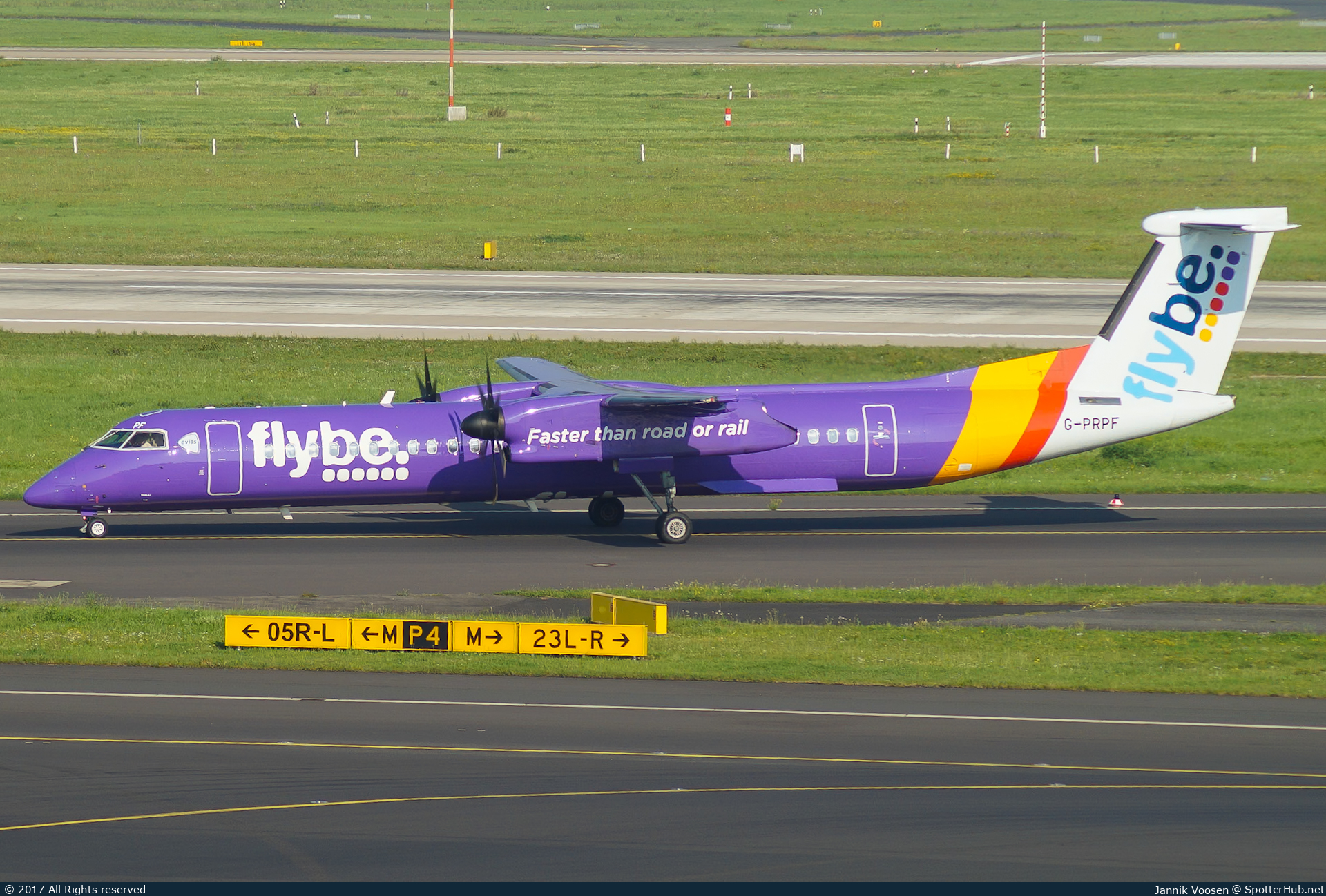 Photo of G-PRPF - Bombardier DHC-8-402 Dash 8 Q400 operated by flybe