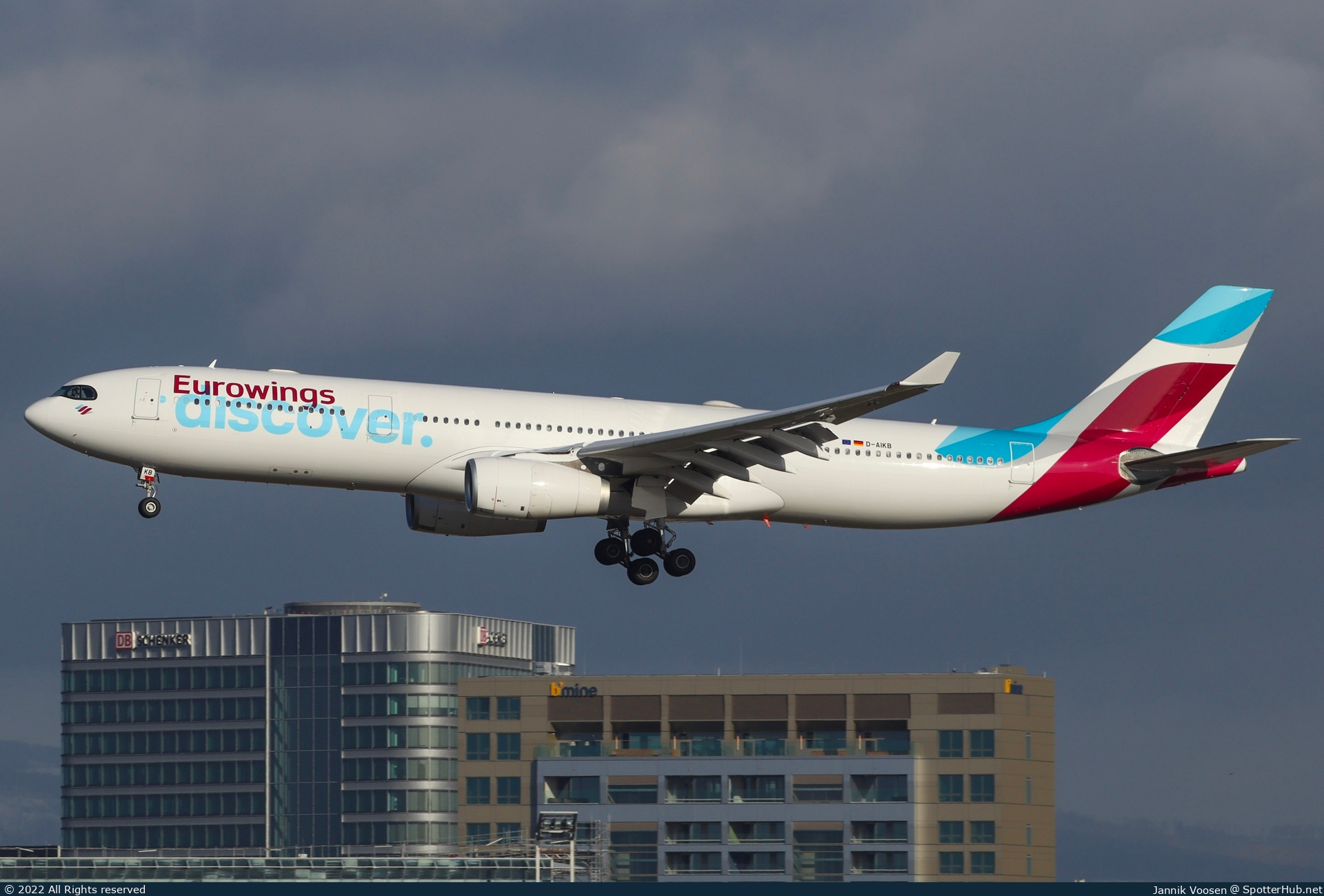 Photo of D-AIKB - Airbus A330-343 operated by Eurowings Discover