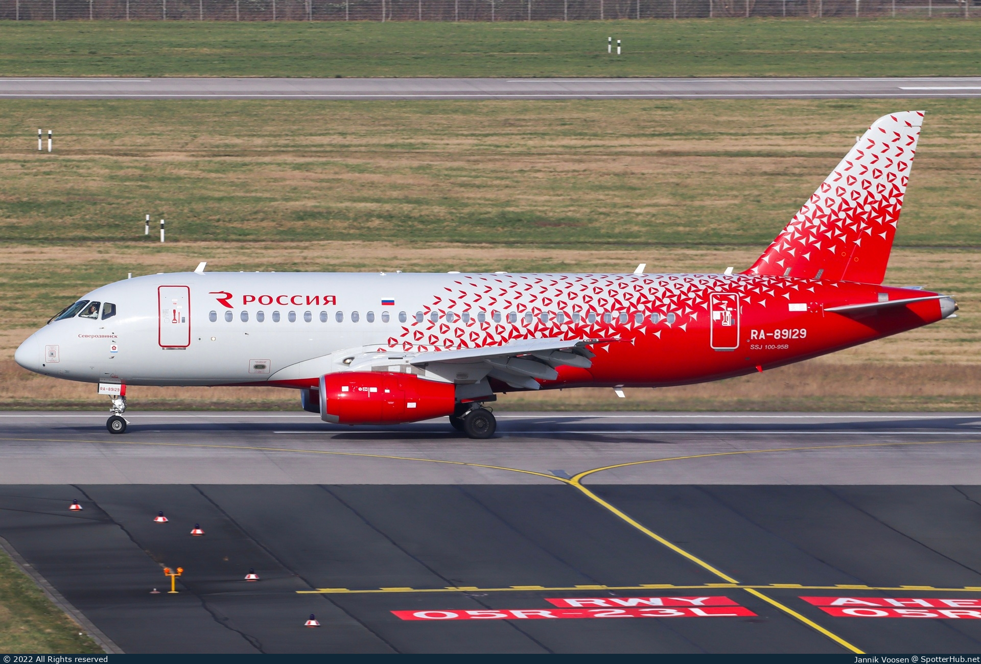 Photo of RA-89129 - Sukhoi Superjet 100-95B operated by Rossiya Airlines