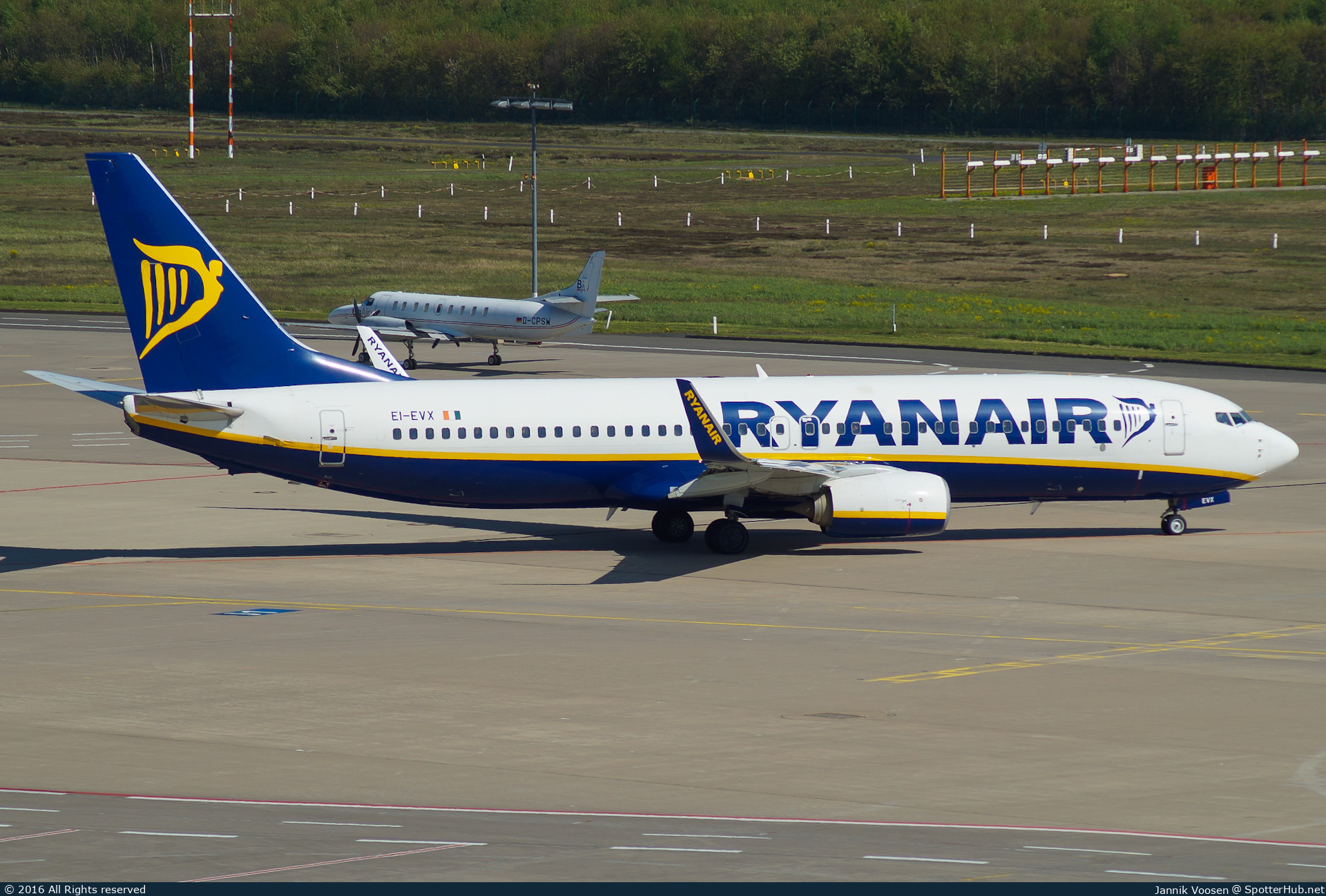 Photo of EI-EVX - Boeing 737-8AS operated by Ryanair