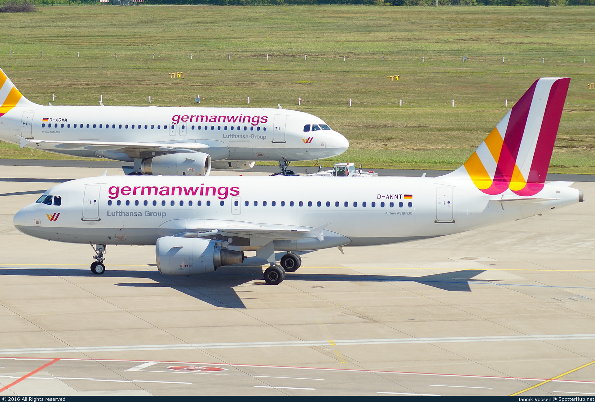 Photo of D-AKNT - Airbus A319-112 operated by Germanwings