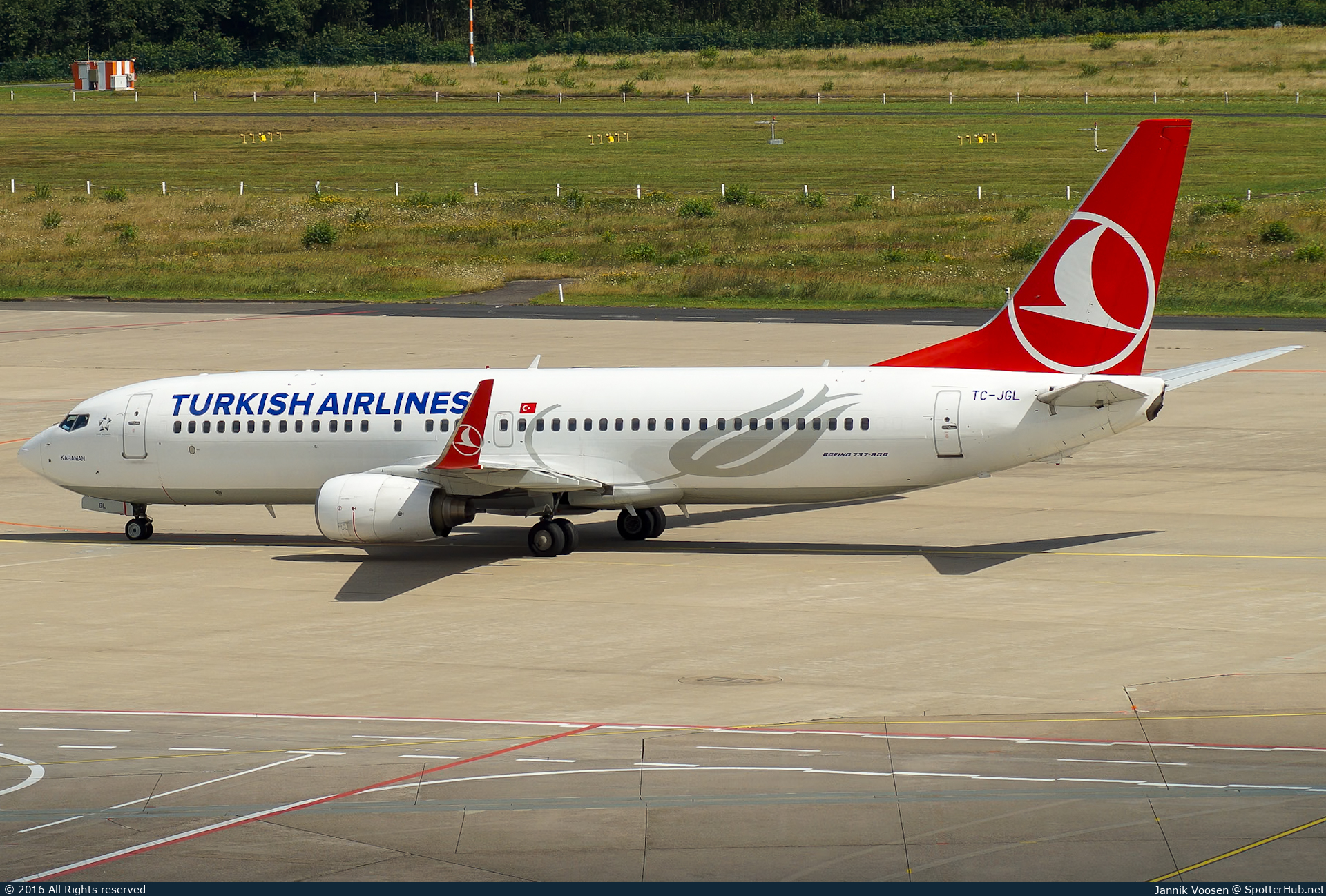 Photo of TC-JGL - Boeing 737-8F2 operated by Turkish Airlines