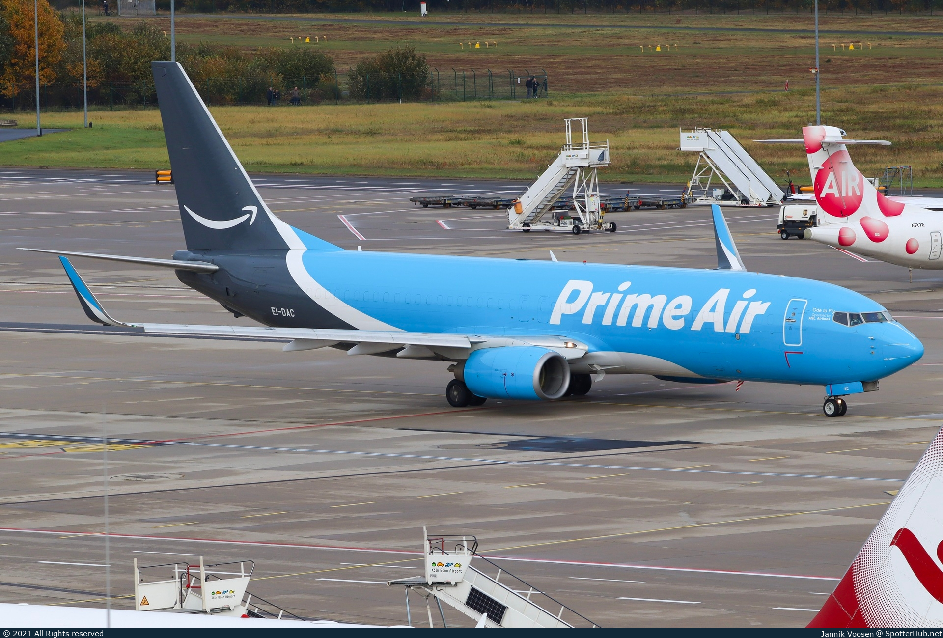 Photo of EI-DAC - Boeing 737-8AS(BCF) operated by Amazon Prime Air (opb ASL Airlines Ireland)