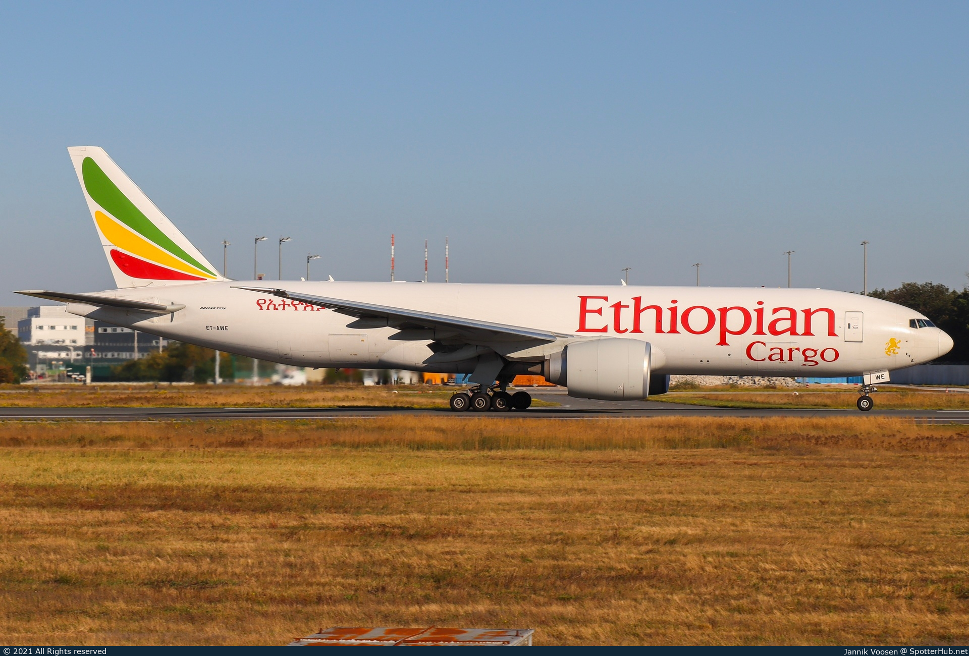 Photo of ET-AWE - Boeing 777-F60 operated by Ethiopian Airlines Cargo