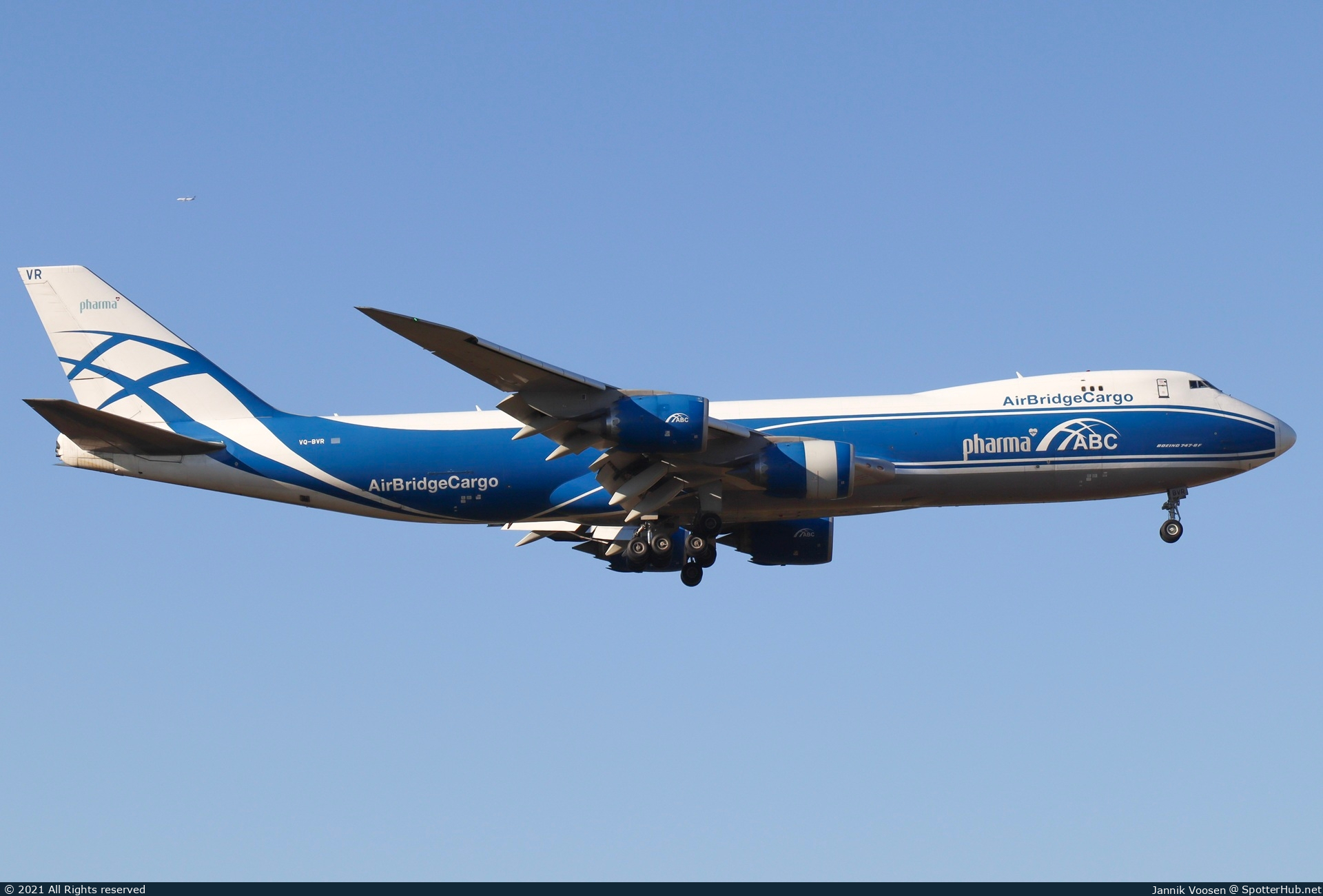 Photo of VQ-BVR - Boeing 747-867F operated by AirBridgeCargo Airlines