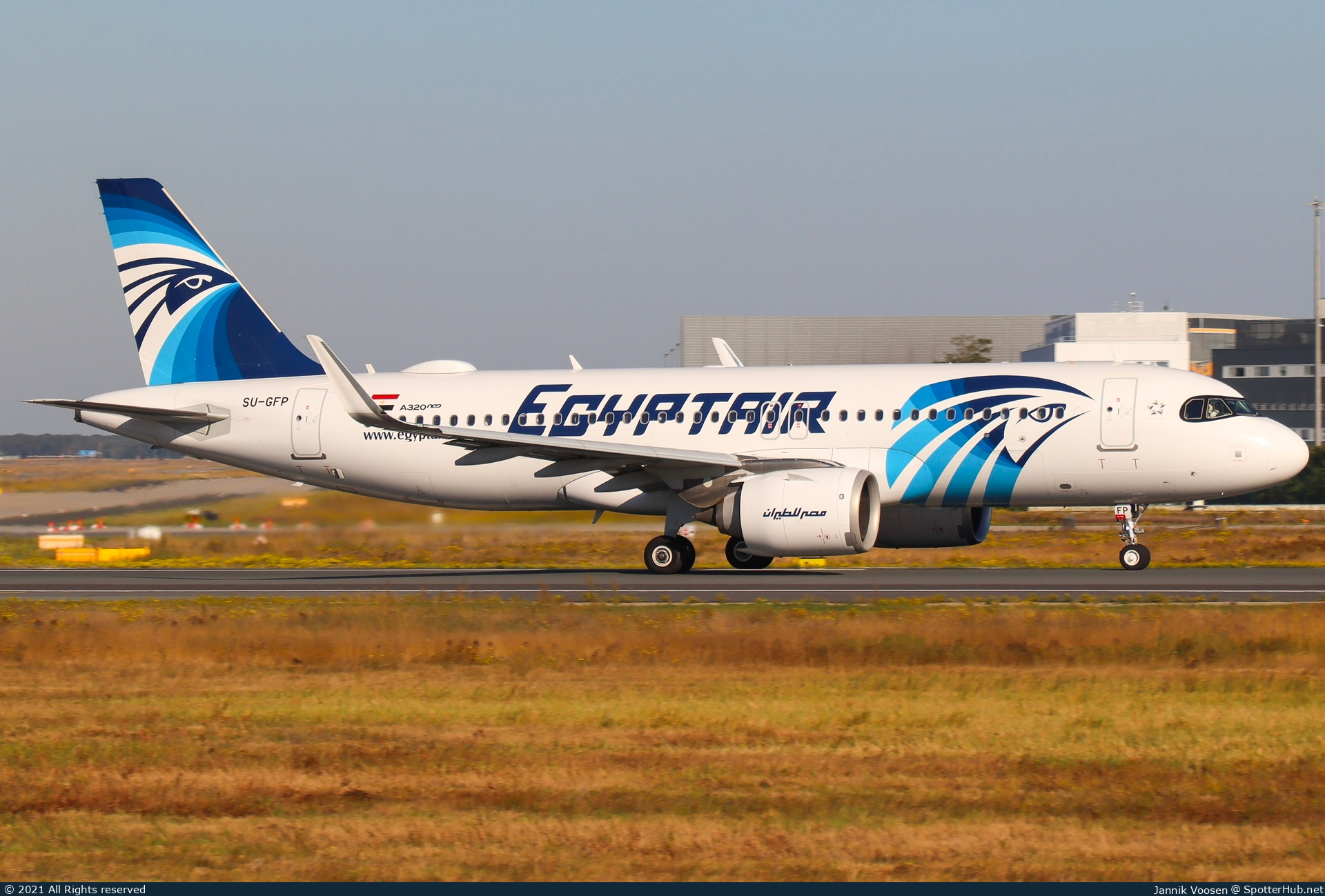 Photo of SU-GFP - Airbus A320-251N operated by Egyptair