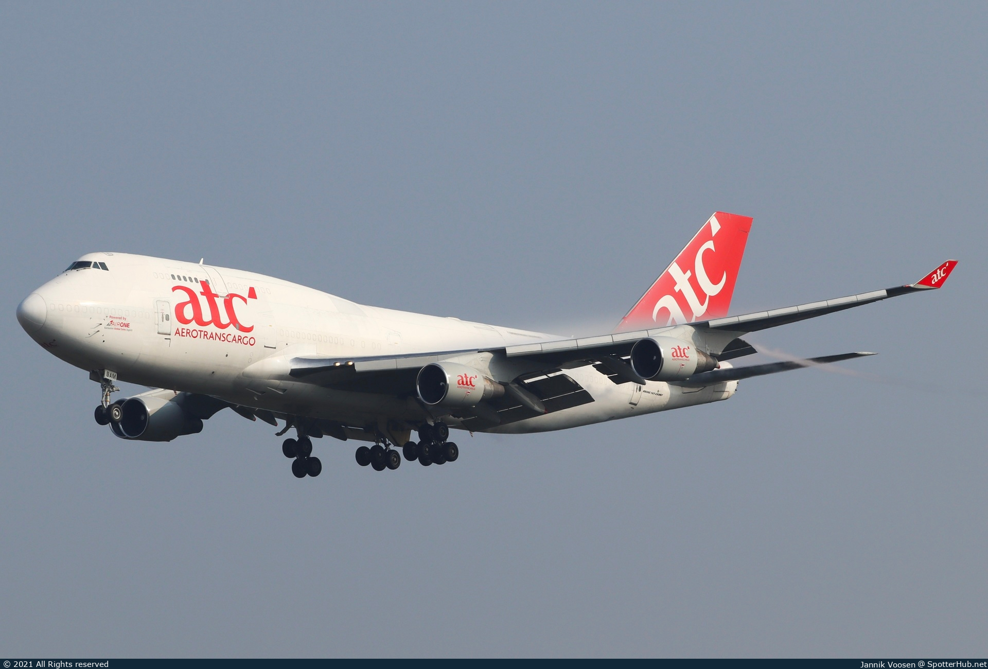 Photo of ER-BAM - Boeing 747-409(BDSF) operated by Aerotranscargo