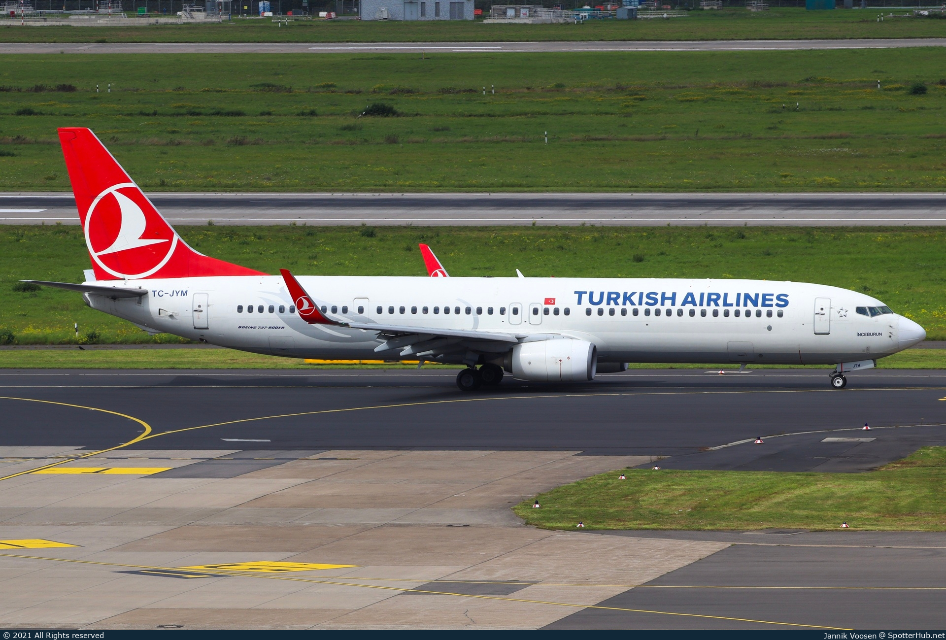 Photo of TC-JYM - Boeing 737-9F2(ER) operated by Turkish Airlines