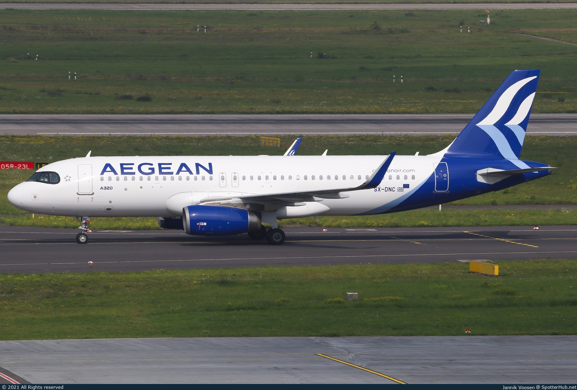 Photo of SX-DNC - Airbus A320-232 operated by Aegean Airlines