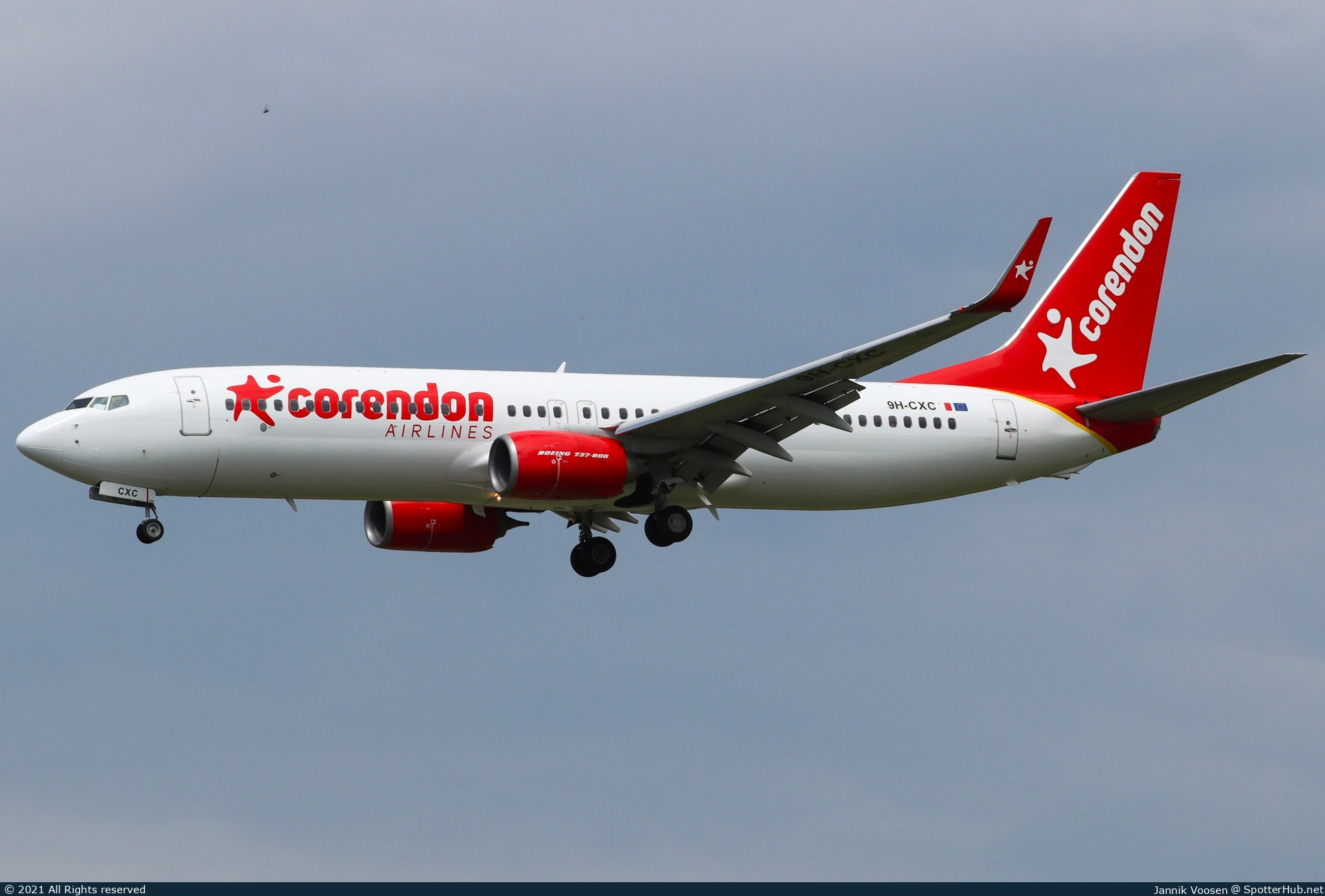 Photo of 9H-CXC - Boeing 737-8JP operated by Corendon Airlines Europe