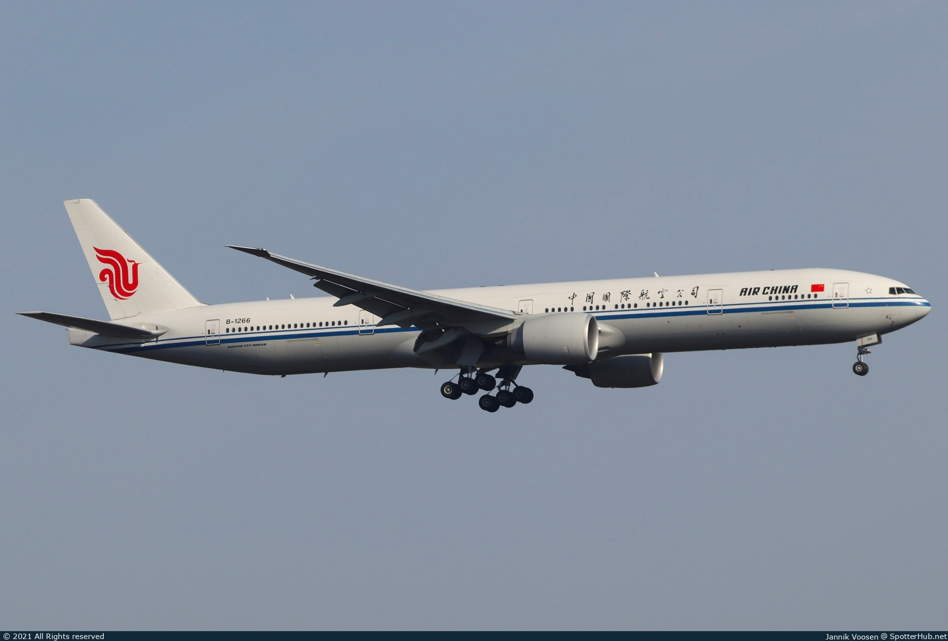 Photo of B-1266 - Boeing 777-39L(ER) operated by Air China
