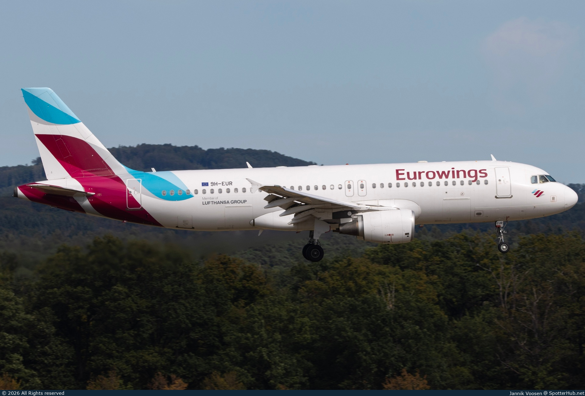 Photo of 9H-EUR - Airbus A320-214 operated by Eurowings Europe Malta