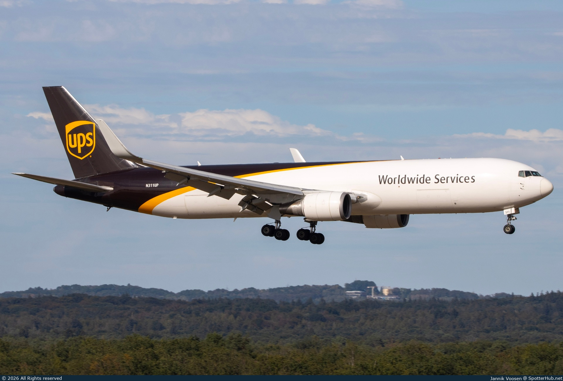 Photo of N311UP - Boeing 767-34AF operated by UPS United Parcel Service